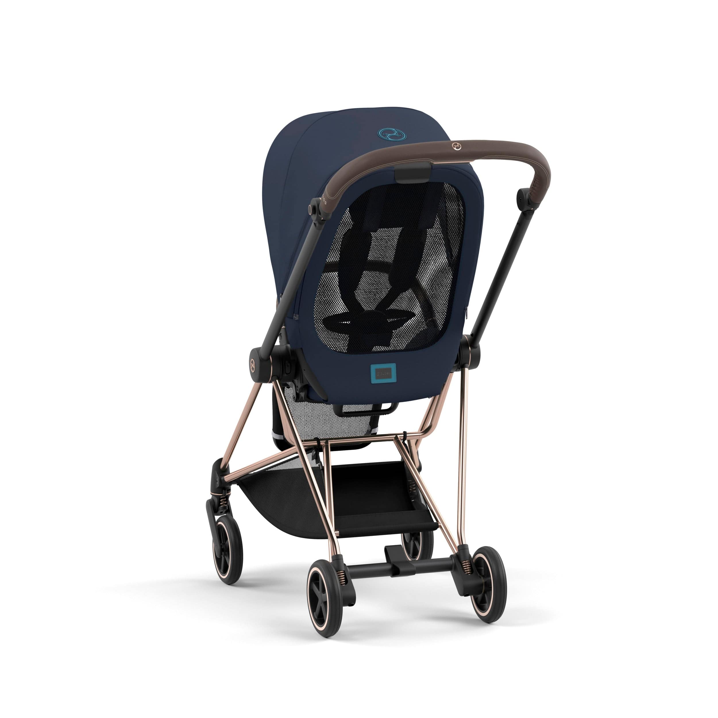 Cybex Mios 3 Complete Stroller - Rose Gold & Brown Luxury Baby Stroller with Reversible Seat | Perfect for Urban Travel, Shopping & Family Outings