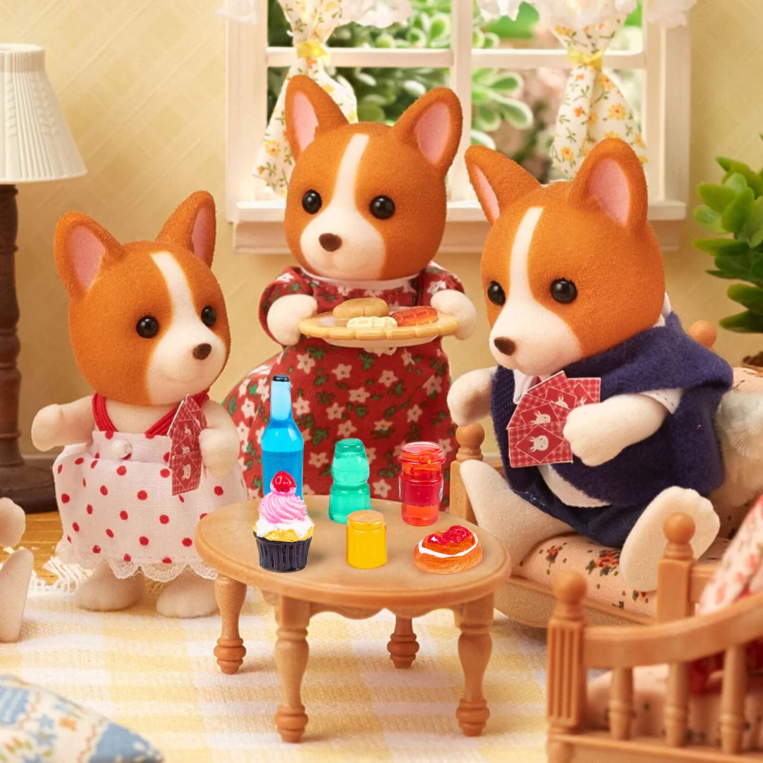 160 Pcs Miniature Food Toys Set - Tiny Resin Kitchen Food & Drink Bottles for Dollhouse Pretend Play - Realistic Doll Accessories for Adults & Teens - Perfect for Role Play, Collecting & DIY Miniature Scenes