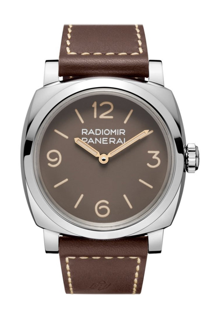 Panerai Radiomir 1940 47mm Brown Dial Men's Hand-Wound Luxury Watch PAM00662 - Perfect for Business Meetings & Special Occasions