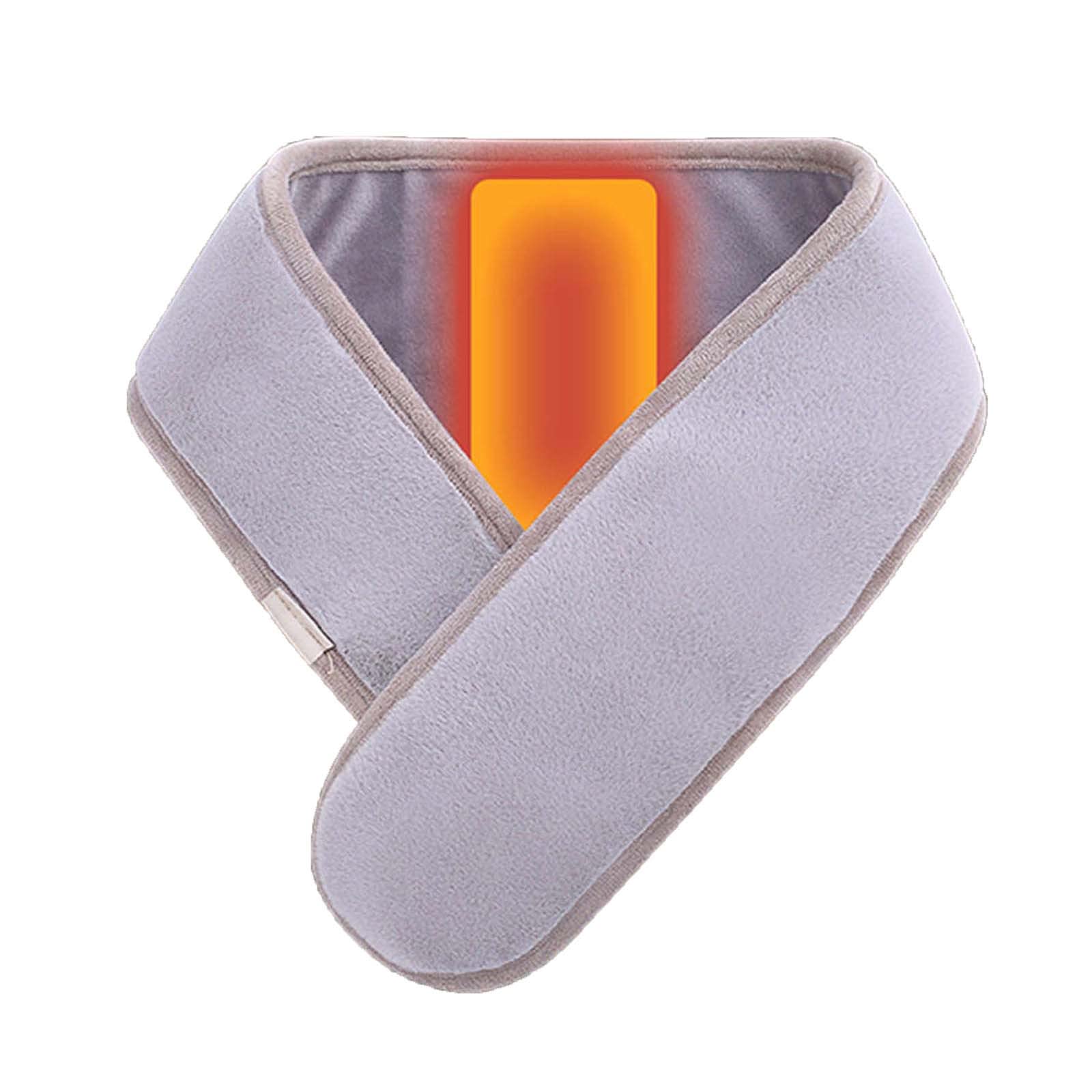 Oelaio Prime of The Day Deals - USB-Powered Smart Heating Scarf for Neck & Shoulder Pain Relief - Winter Warmth for Men & Women - Perfect for Outdoor Activities, Commuting & Cold Weather Protection