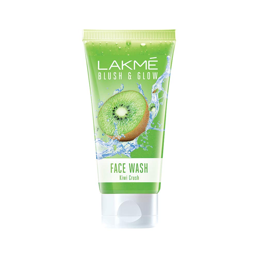 LAKMÉ Blush & Glow Kiwi Freshness Gel Face Wash with Kiwi Extracts, 100g & Liril Lemon Tea Tree Oil Body Wash, 250ml - Gentle Cleansing for Glowing Skin & Refreshing Body Wash for Daily Use - Perfect for Morning Routine & Post-Workout Shower