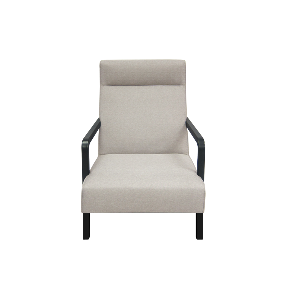Swaff Armchair in Orange - Modern Comfortable Lounge Chair for Living Room, Bedroom & Office - Perfect for Relaxing, Reading & Decor