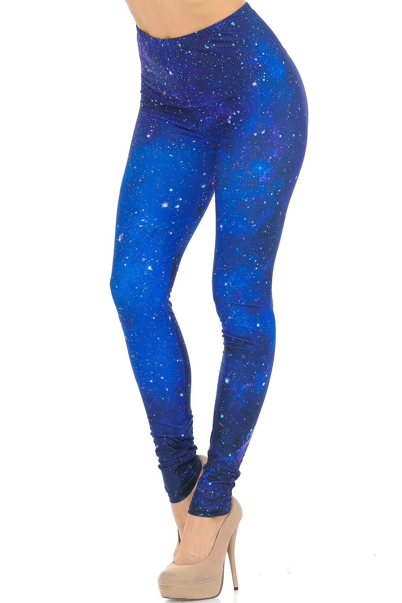 Premium Women's Leggings - Creamy Soft High Waist Yoga Pants - Comfortable Workout & Lounge Leggings for Running, Gym & Everyday Wear - by USA Fashion™