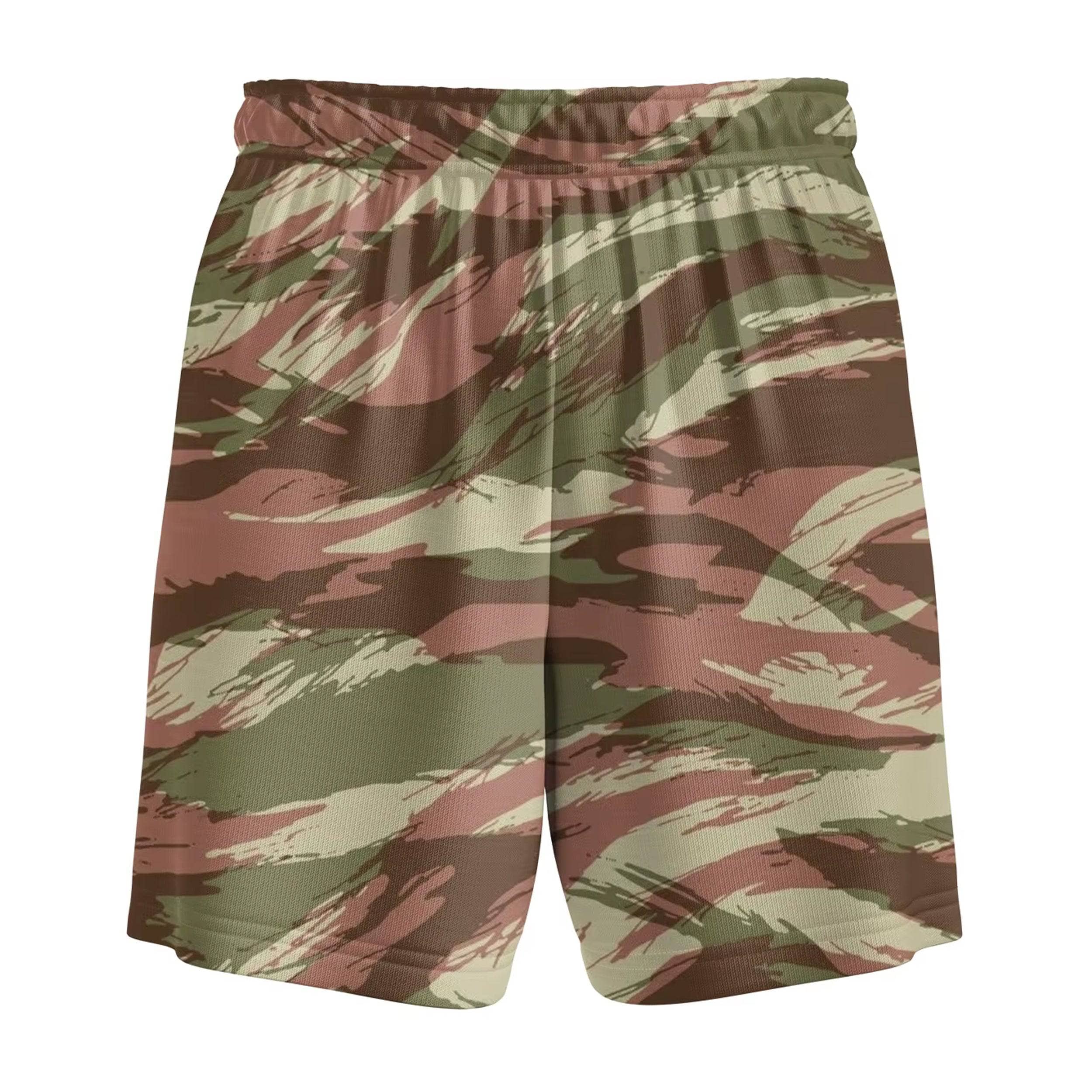 Frontline Kids Camo Sweat Shorts for Boys & Girls - Comfortable Cotton Blend Athletic Shorts for Playground, Sports & Outdoor Activities