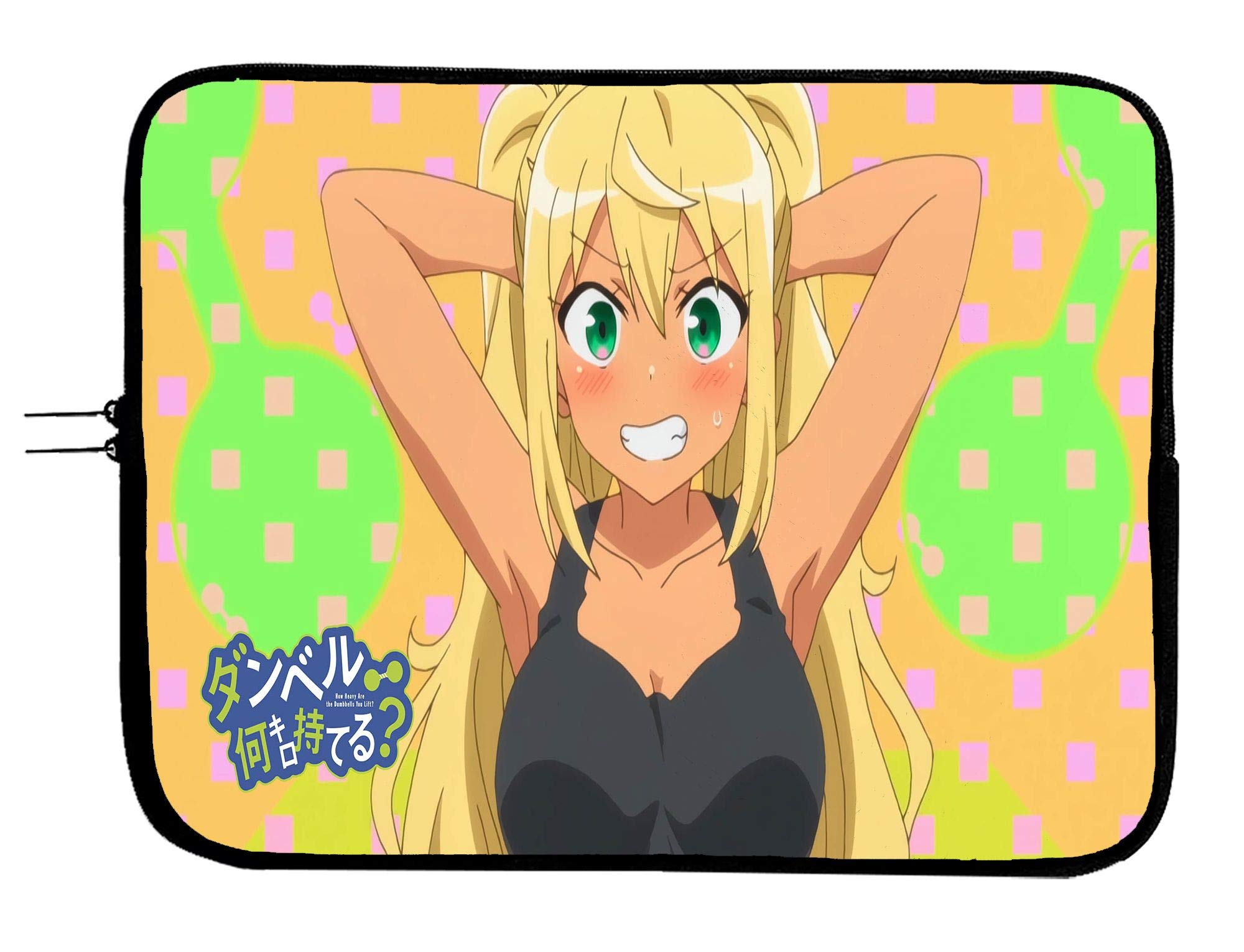 Brand3 Anime Neoprene Laptop Sleeve Case - Water Repellent, Cushioned 13/13.3 Inch Computer Bag for Laptop & Tablet - Perfect for Gym, School, and Travel