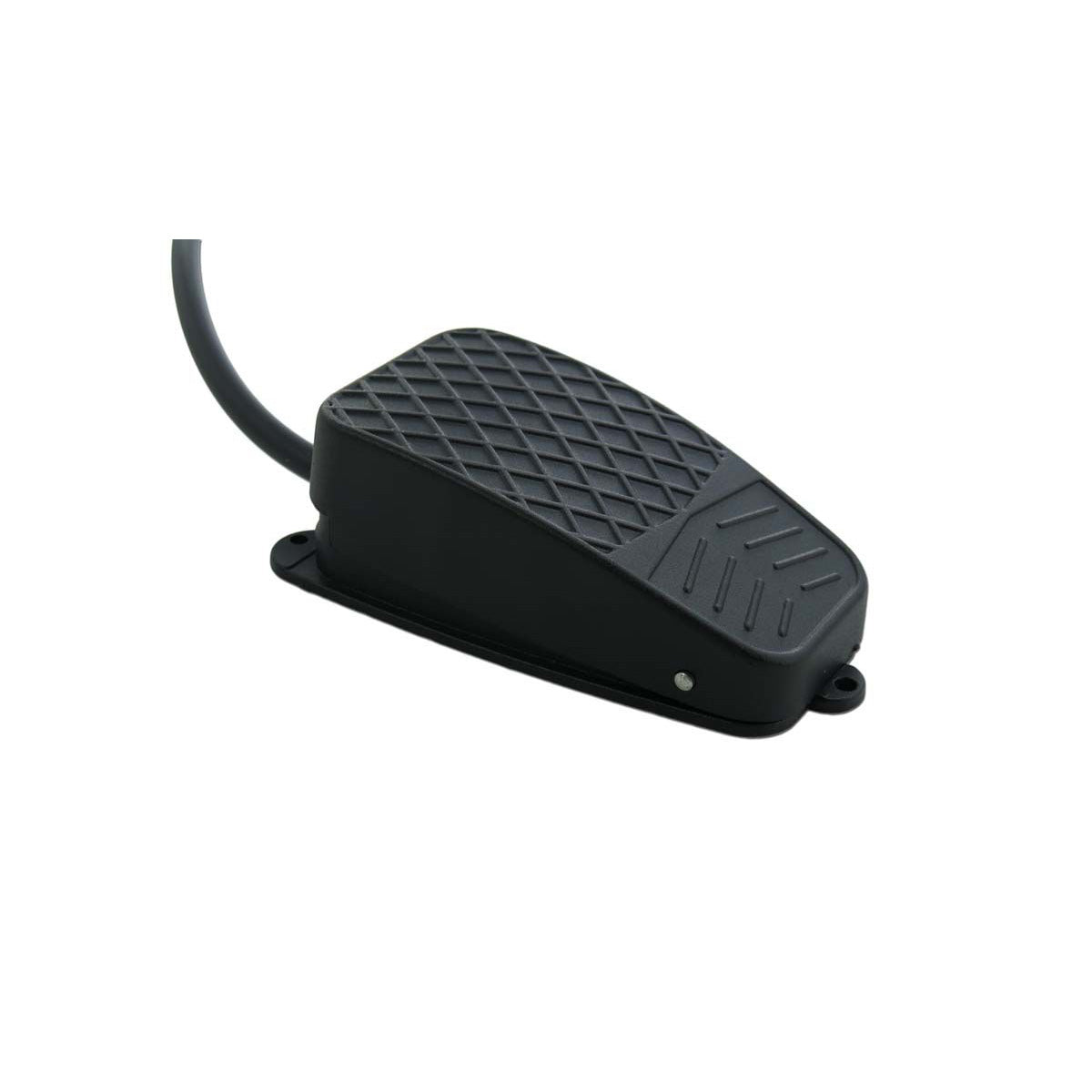 X Keys Commercial Foot Pedal - USB Foot Switch for Hands-Free Computer Control - Perfect for Transcription, Gaming, and Studio Equipment (Black)