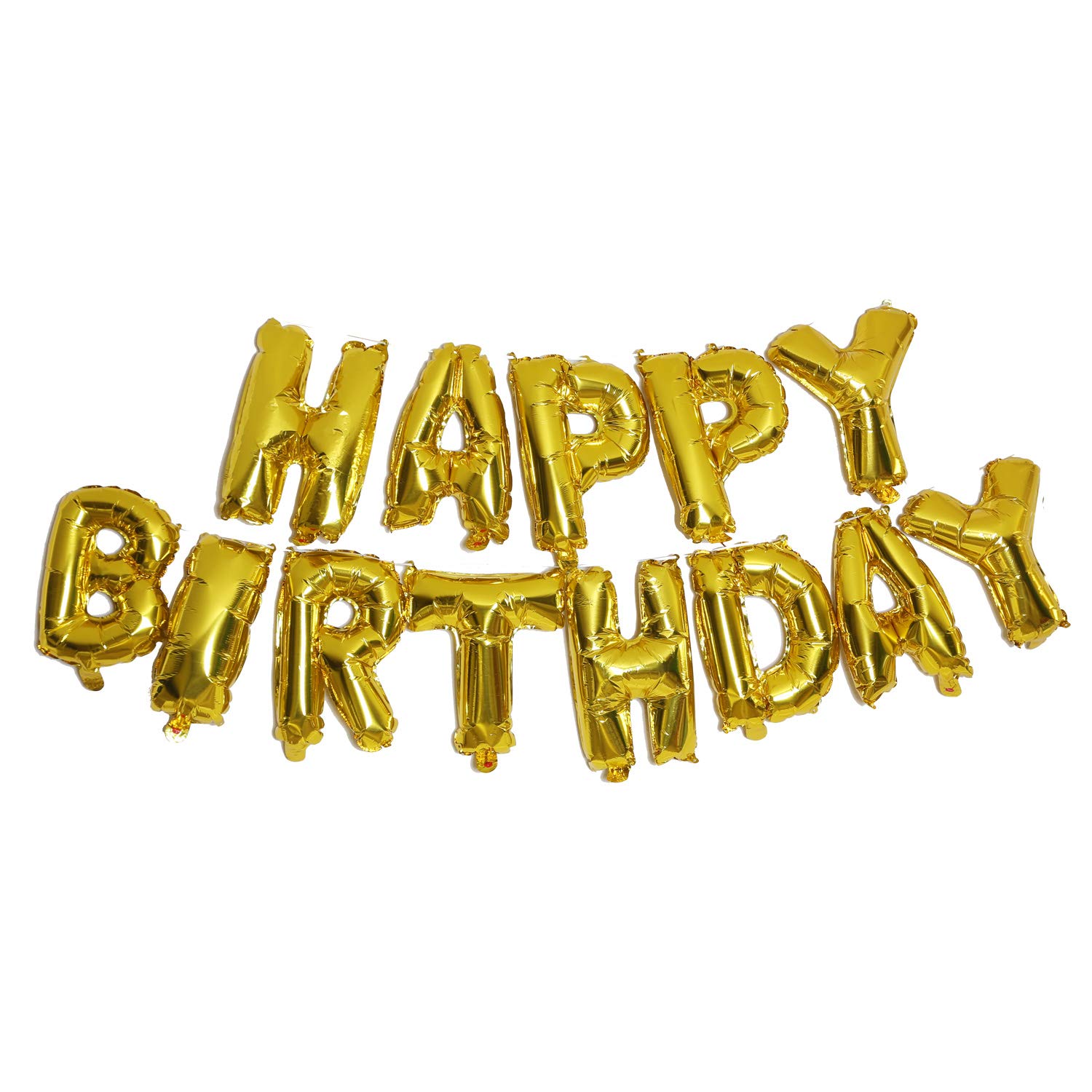 Happy Birthday Balloons - Premium Aluminum Foil Banner Balloons for Birthday Party Decorations | Party Supplies for Indoor & Outdoor Celebrations | Perfect for Birthday Parties, Baby Showers & Anniversary Events