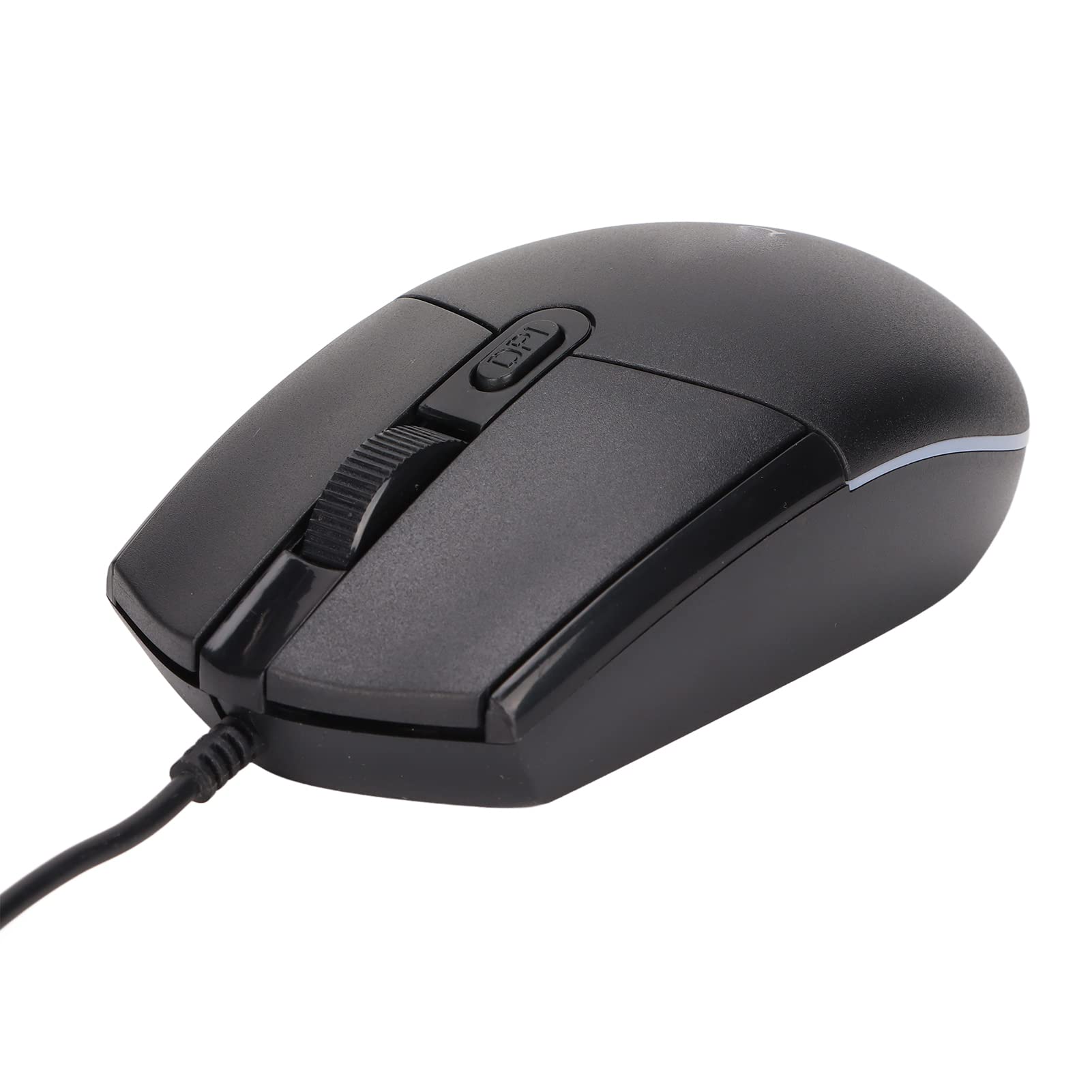 Ciciglow RGB Wired Gaming Mouse - 800/1200/1600 DPI Adjustable Ergonomic PC Gaming Mouse with Backlight for Office & Home Use | Perfect for Gaming, Work & Everyday Computing