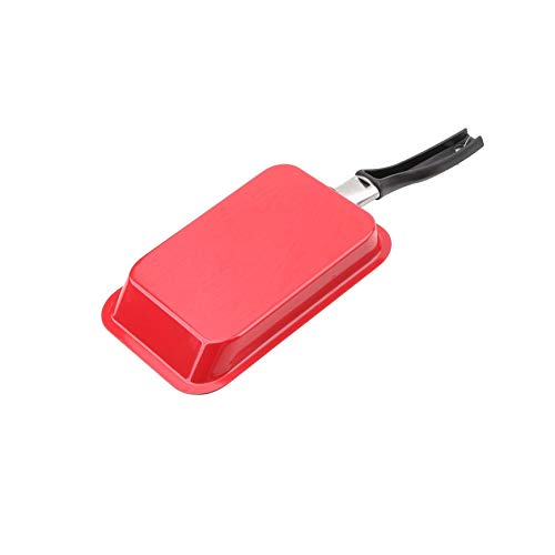 Nonstick Carbon Steel Frying Pan - Tamagoyaki Egg Roll Maker, Sushi Omelette Pan, Mini Rectangular Cookware with Turner - Perfect for Japanese Cuisine, Breakfast & Home Cooking