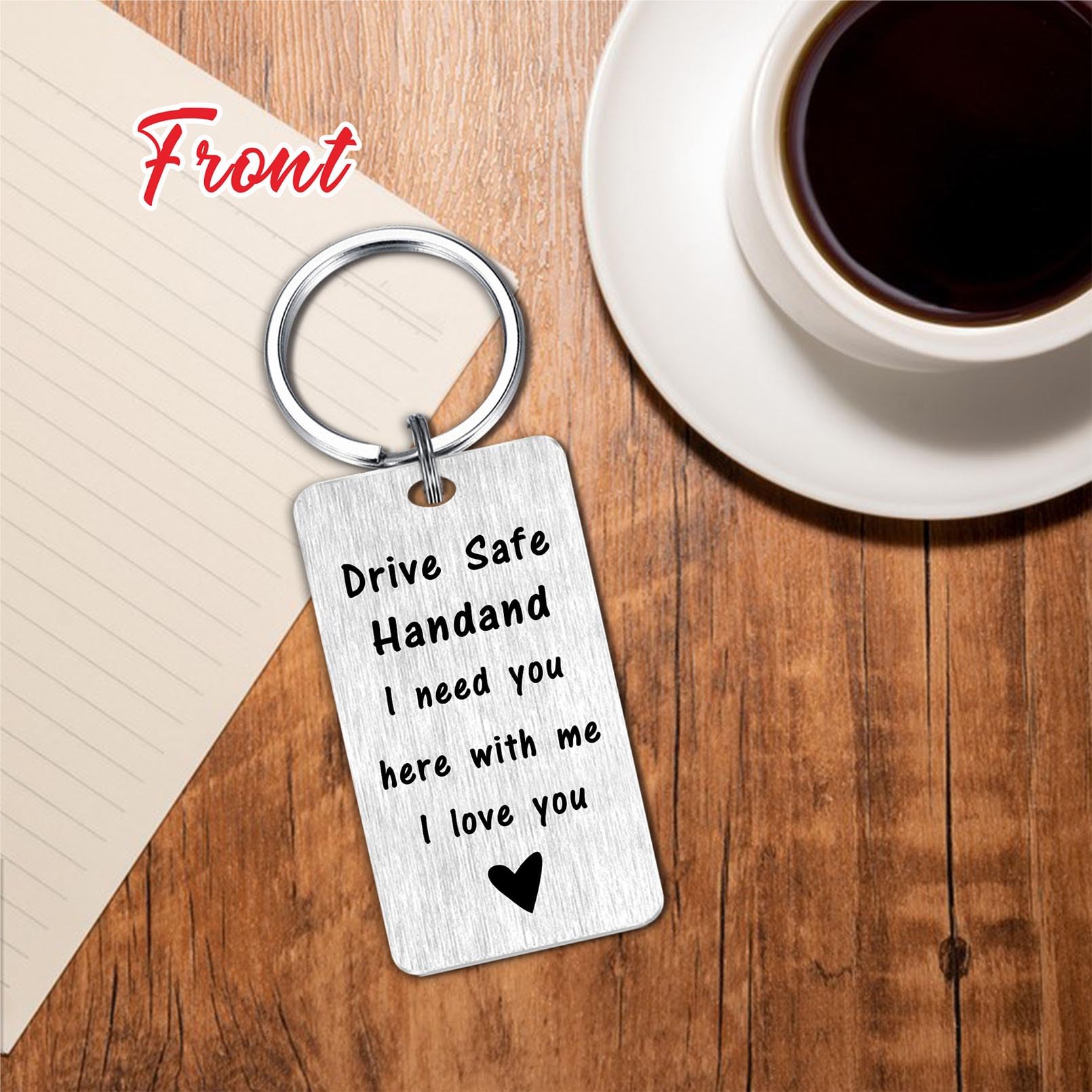 CPLJW Romantic Soulmate Keychain - Anniversary, Valentine's & Wedding Gift for Couples - Perfect Birthday Present for Husband, Wife, Boyfriend or Girlfriend - Ideal for Love Tokens, Proposal Surprises & Special Occasions