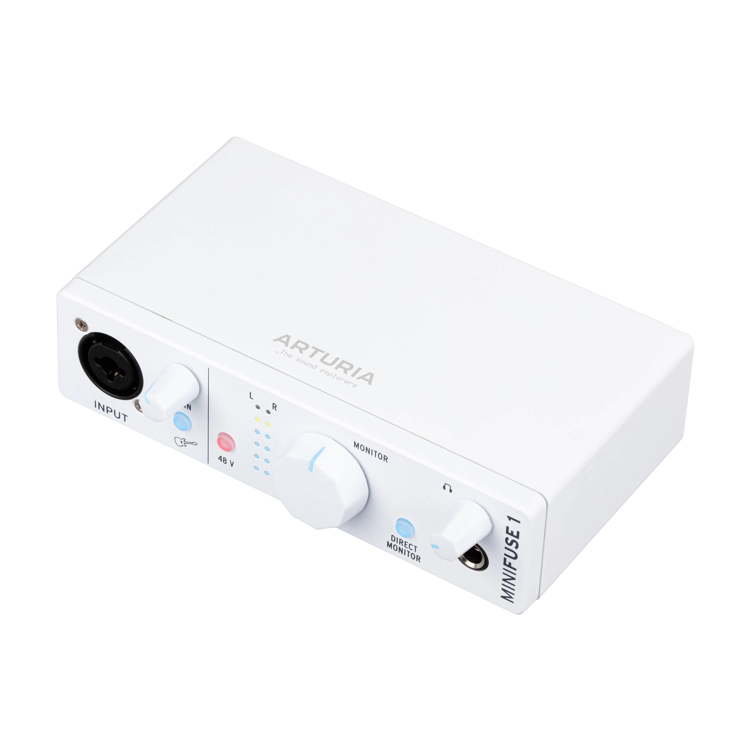 Arturia Minifuse 1 USB-C Audio Interface - Compact Studio Recording for Podcasting, Music Production & Streaming (Mac/PC Compatible)