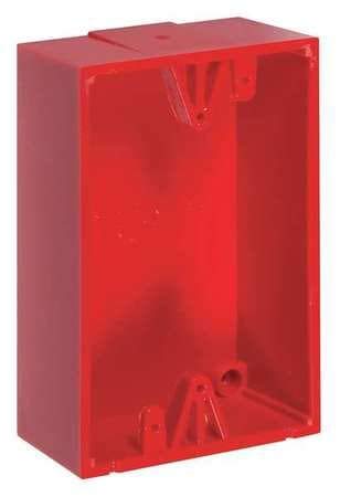 Durable Polycarbonate Black Box Set of 2 - Shatterproof Storage Containers for Home, Office & Organization - Red Color