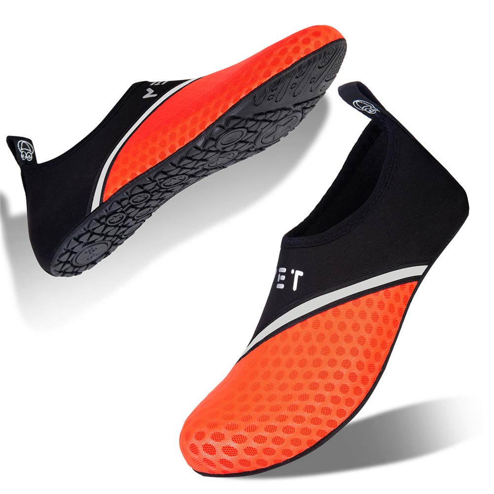 Men's & Women's Quick-Dry Water Shoes - Barefoot Beach Pool Shoes for Surfing, Swimming & Water Sports | Perfect for Yoga, Aqua Fitness & Outdoor Activities