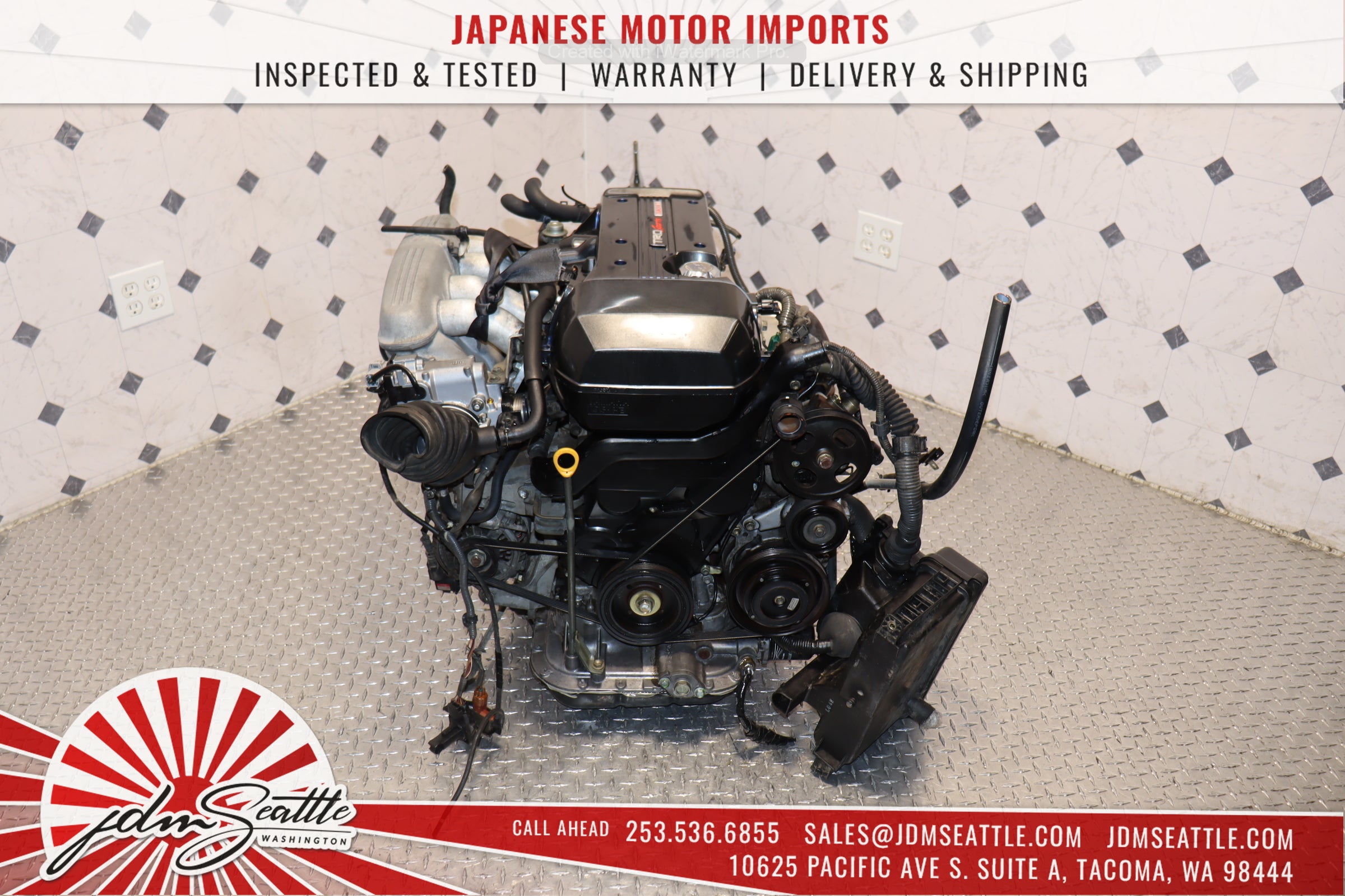 JDM BEAMS 3SGE TOYOTA ALTEZZA IS300 VVTI Engine with 6-Speed Manual Transmission - Performance Upgrade for Racing & Drifting