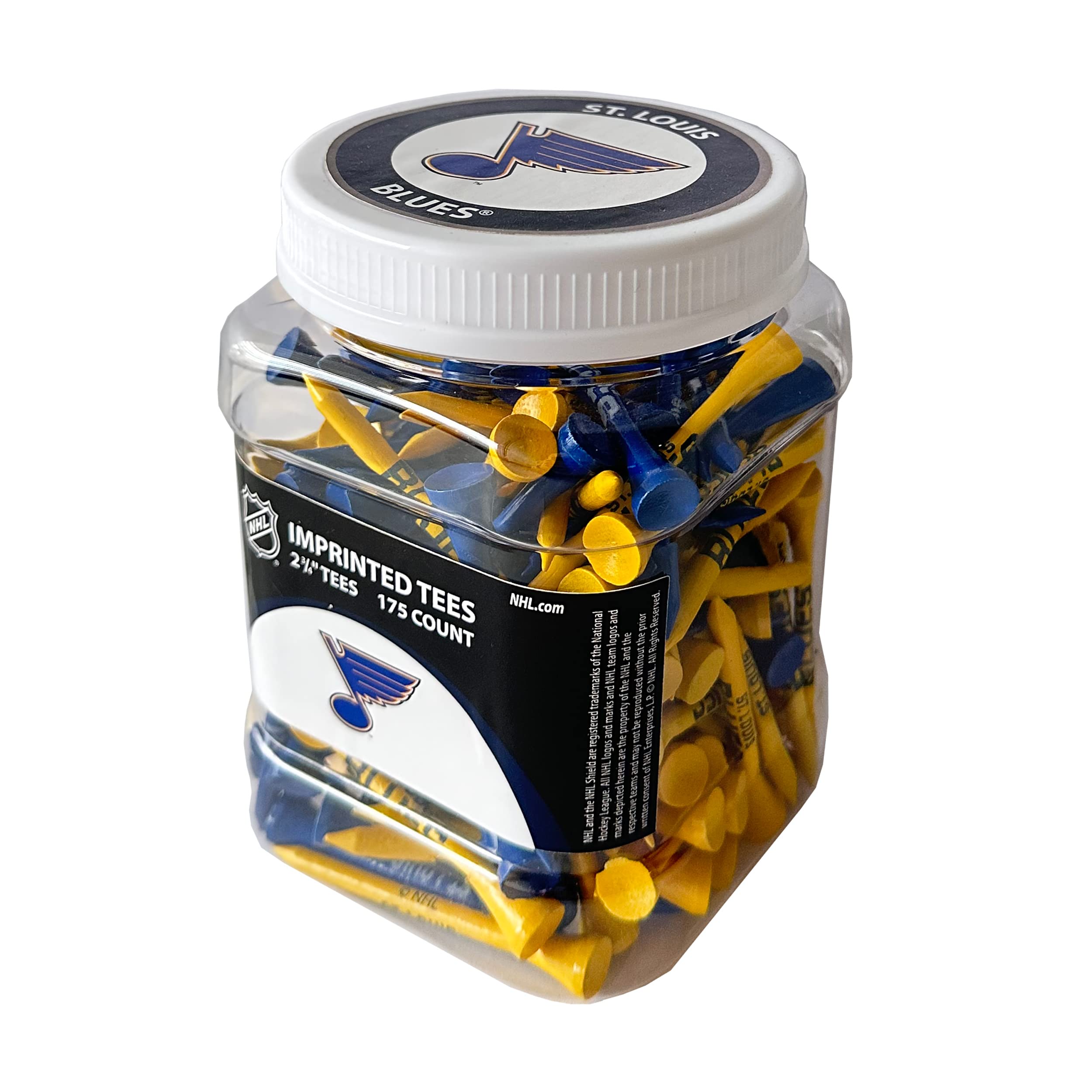 Team Golf NHL Golf Tees - Pack of 175 Premium Golf Accessories for Hockey Fans | Perfect for Driving Range, Course Play & Gift Giving