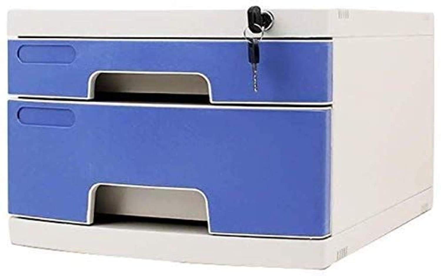 Lockable Hanging File Folders Organizer - Durable Plastic Desktop File Cabinet for Office, Home & School - Flat Deep Drawer Storage Box for Documents, Papers & Data - Perfect for Desk Organization & Workspace Efficiency (Color: A1)