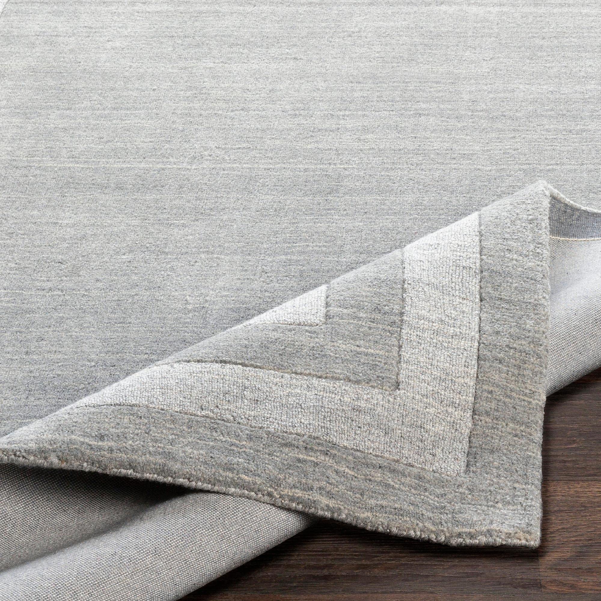 Mark&Day 2x3 Mardian Modern Medium Gray Area Rug - Soft Silver Grey Carpet for Living Room, Bedroom, Kitchen - Non-Slip Floor Mat for Home Decor & Cozy Spaces (2' x 3')