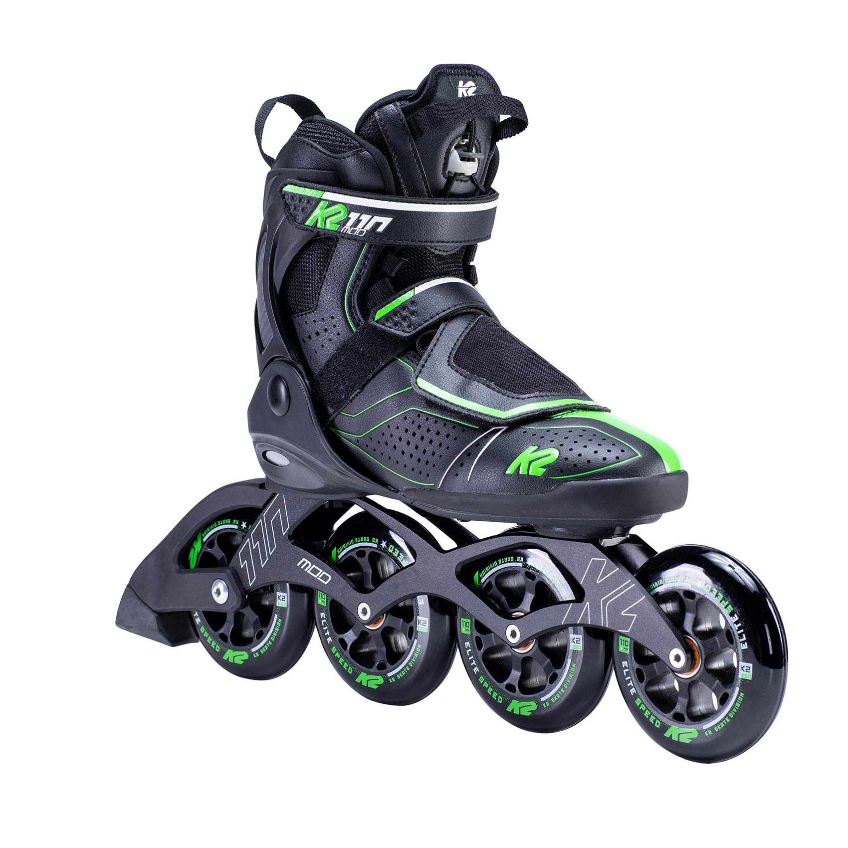 K2 MOD 110 Men's Inline Skates - High-Performance Rollerblades for Fitness, Recreation & Urban Skating - Perfect for Outdoor Exercise & Commuting