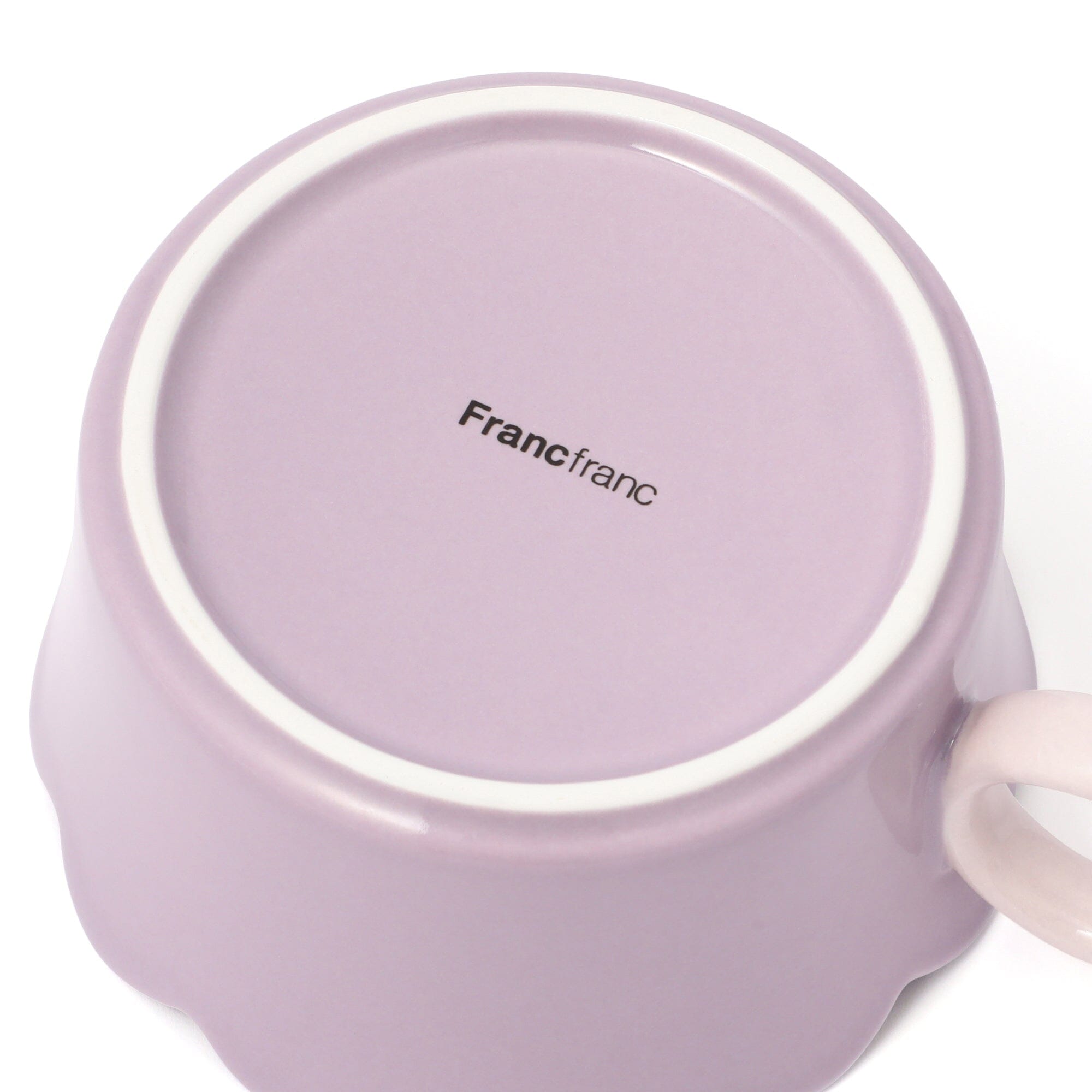 Bicolor Frill Soup Cup Purple - Elegant and Stylish Bowl for Soups, Salads, Desserts - Perfect for Home Dining, Parties, and Gifts