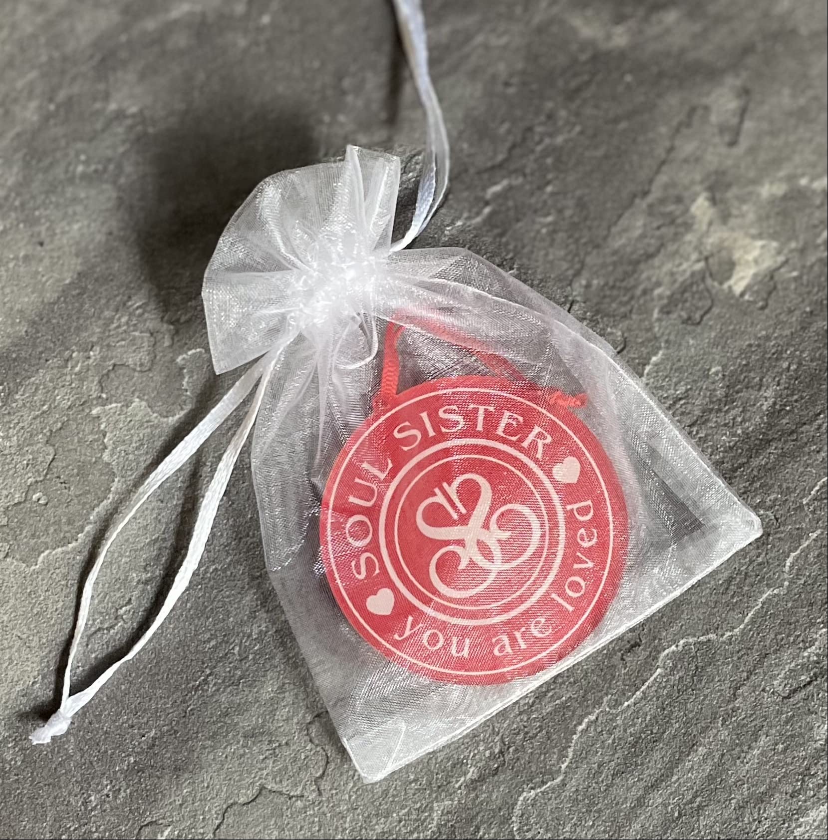 Soul Sister You Are Loved Christmas Ornament - Best Friend Gifts for Women - Unique Friendship Keepsake - Sister in Christ Decor - Perfect for Holiday Tree, Gift Exchange & BFF Birthday Presents