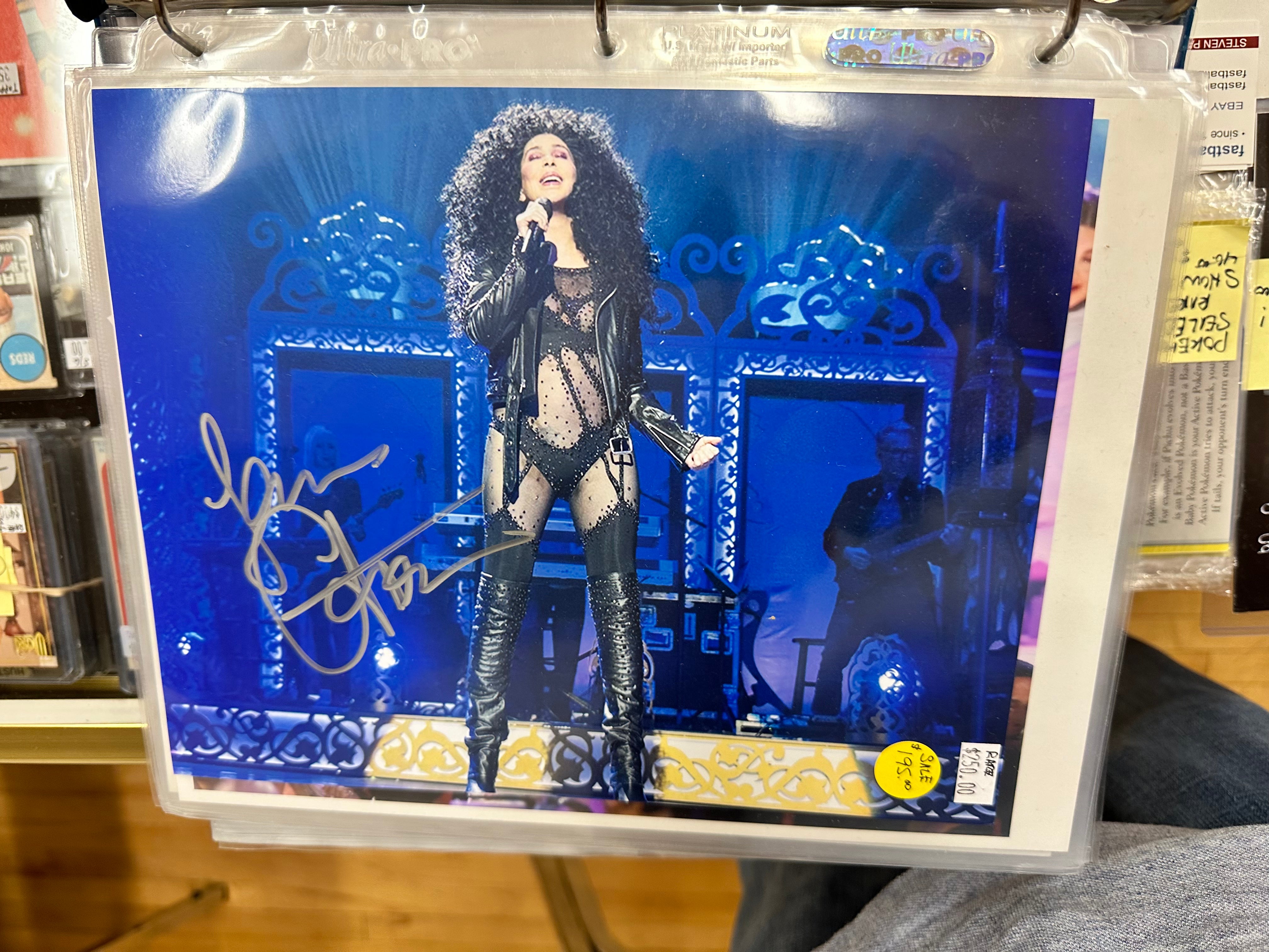 Cher Signed 8x10 Photo with COA - Rare Autographed Music Icon Memorabilia for Collectors & Fans - Perfect for Framing, Display, and Gifting