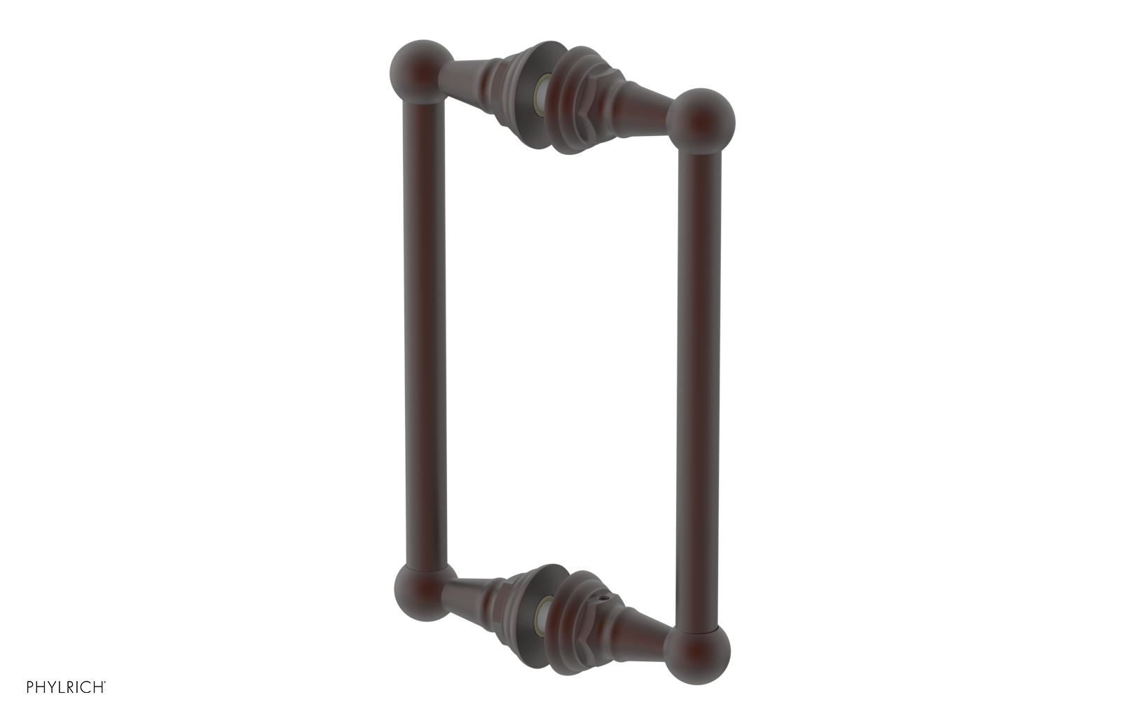 Hex Traditional 8 Double Sided Shower Pull 500 93 08 - Premium Bathroom Hardware for Easy Shower Door Operation - Perfect for Modern and Classic Bathroom Designs