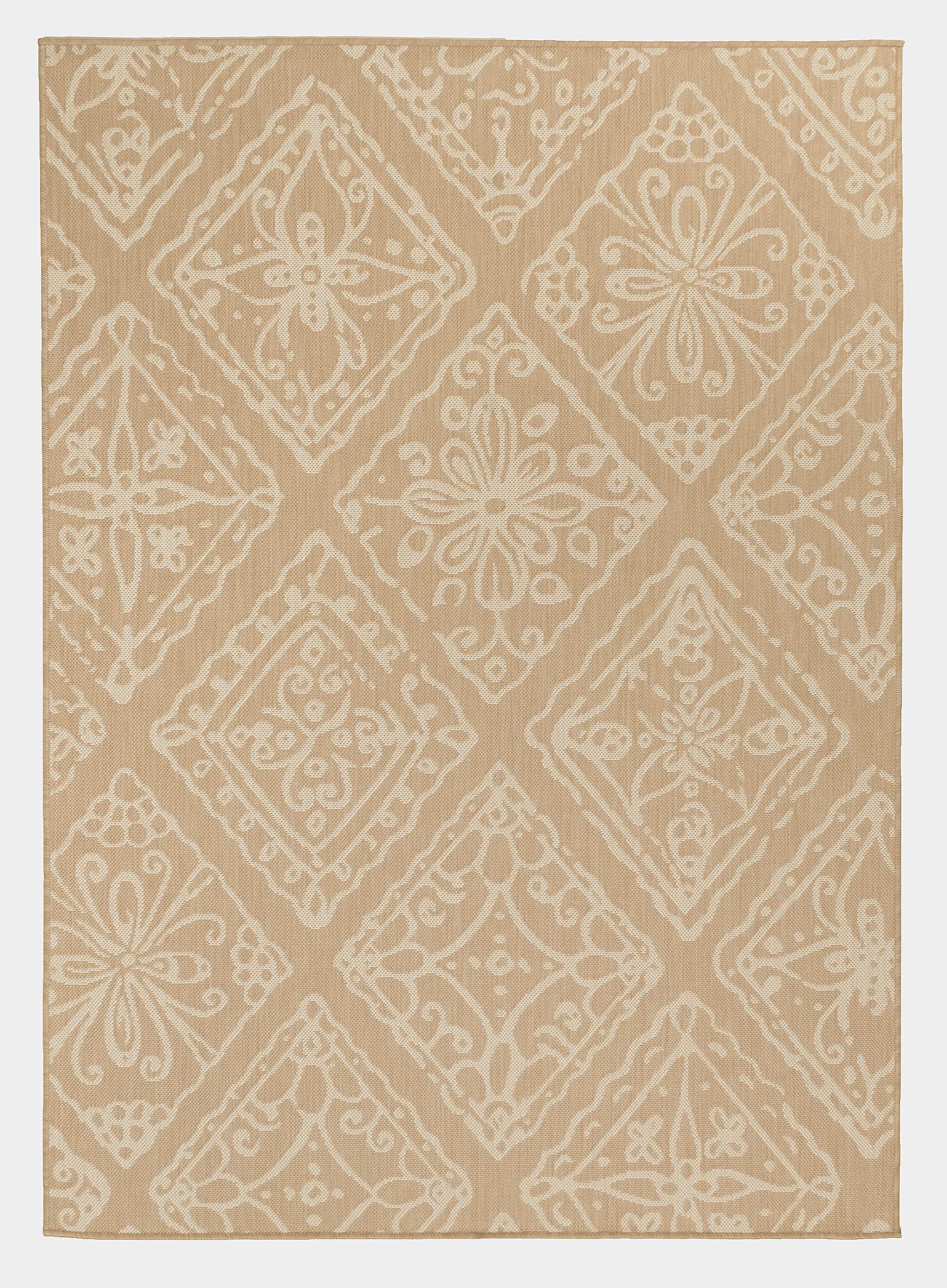 Premium Geometric Indoor/Outdoor Area Rug 7'10