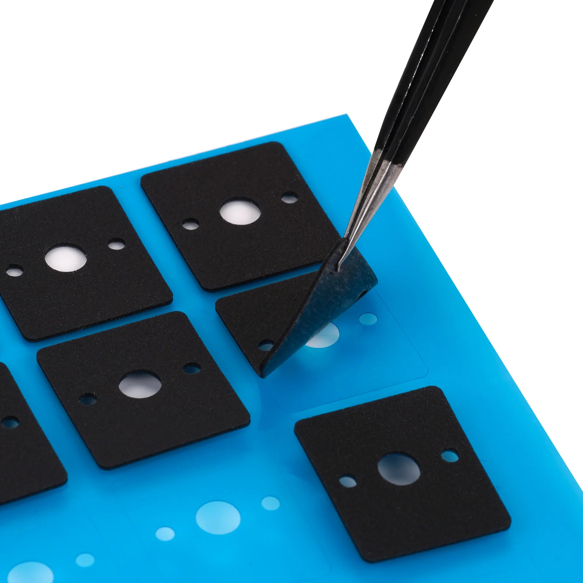 KBDfans Mechanical Keyboard Switch Pads - Premium Keycap Puller & Switch Opener Tool for Custom Keyboard Builds - Perfect for Gaming, Typing & DIY PC Enthusiasts