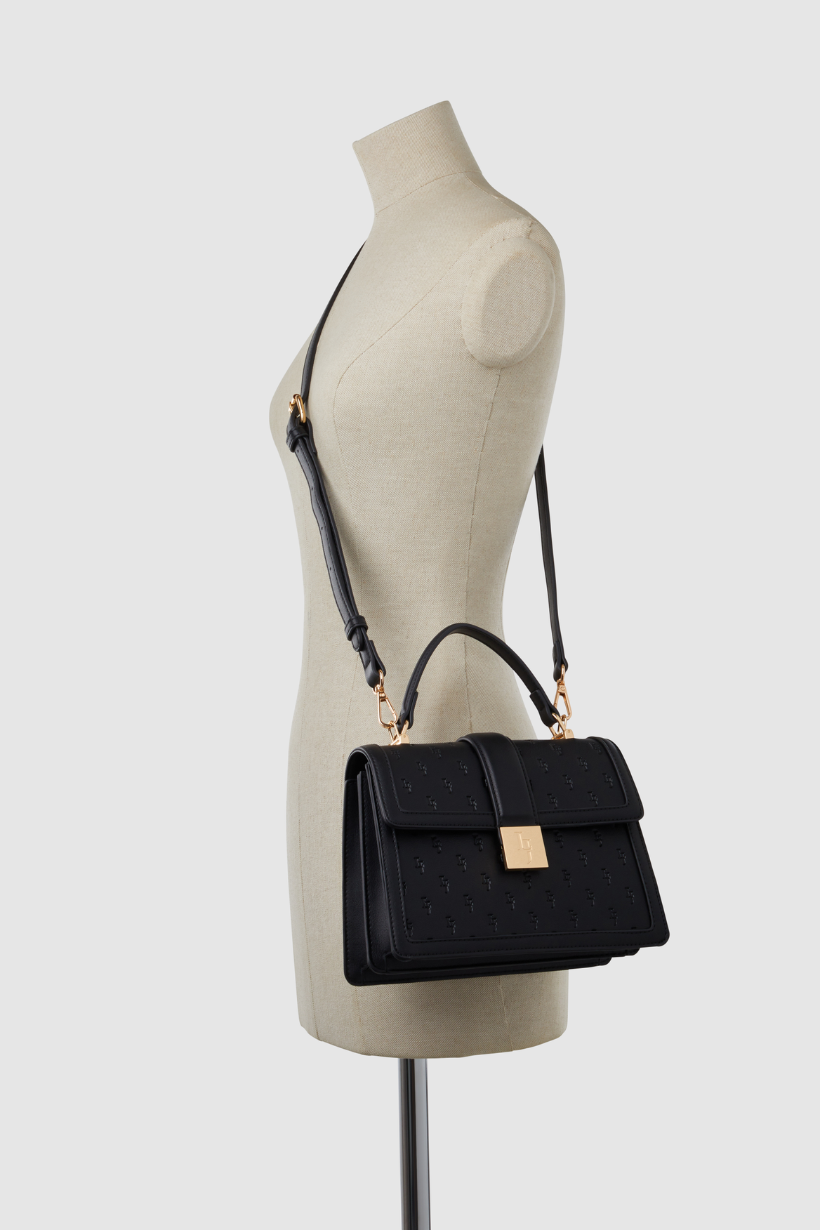 Stylish Embossed Leather Top Handle Handbag for Women - Perfect for Work, Travel & Evening Events