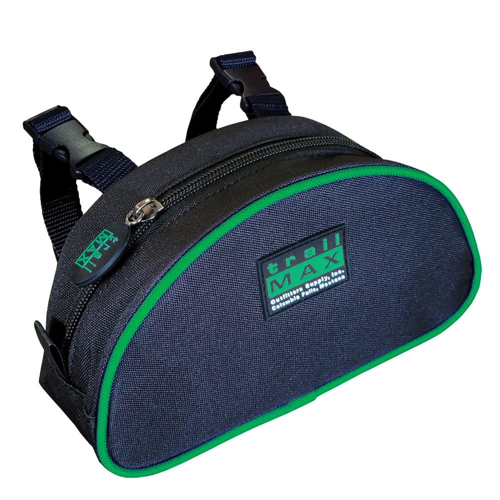 TrailMax Original Pommel Pocket Saddle Bag for Western & Endurance Riding - Durable Horse Saddle Horn Bag with Cell Phone Holder - Perfect for Trail Riding, Ranch Work & Equestrian Sports