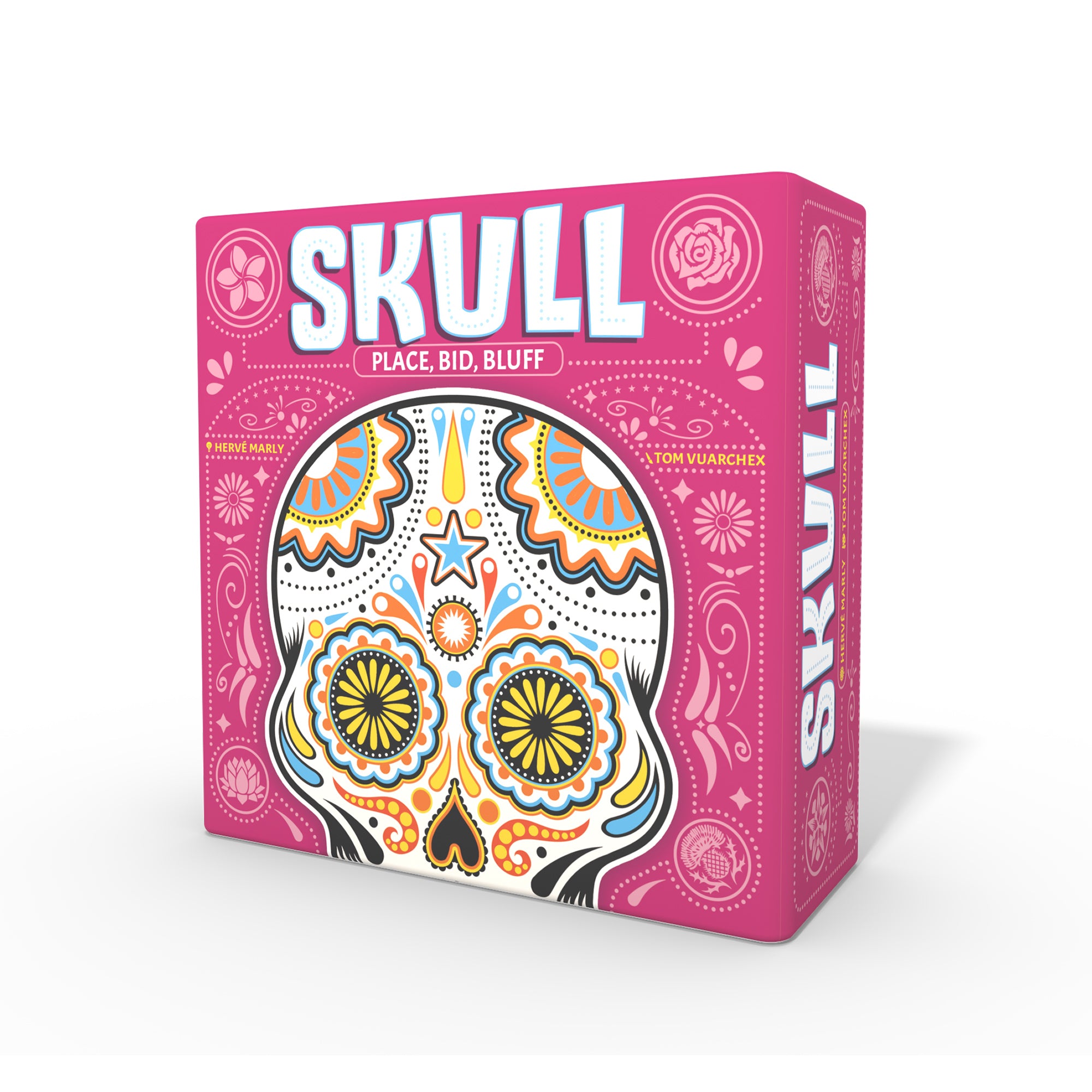 Skull Decor - Gothic Home Decor, Halloween Skull Props, Day of the Dead Sugar Skull Art - Perfect for Halloween Party, Home Office, and Gothic Room Decor
