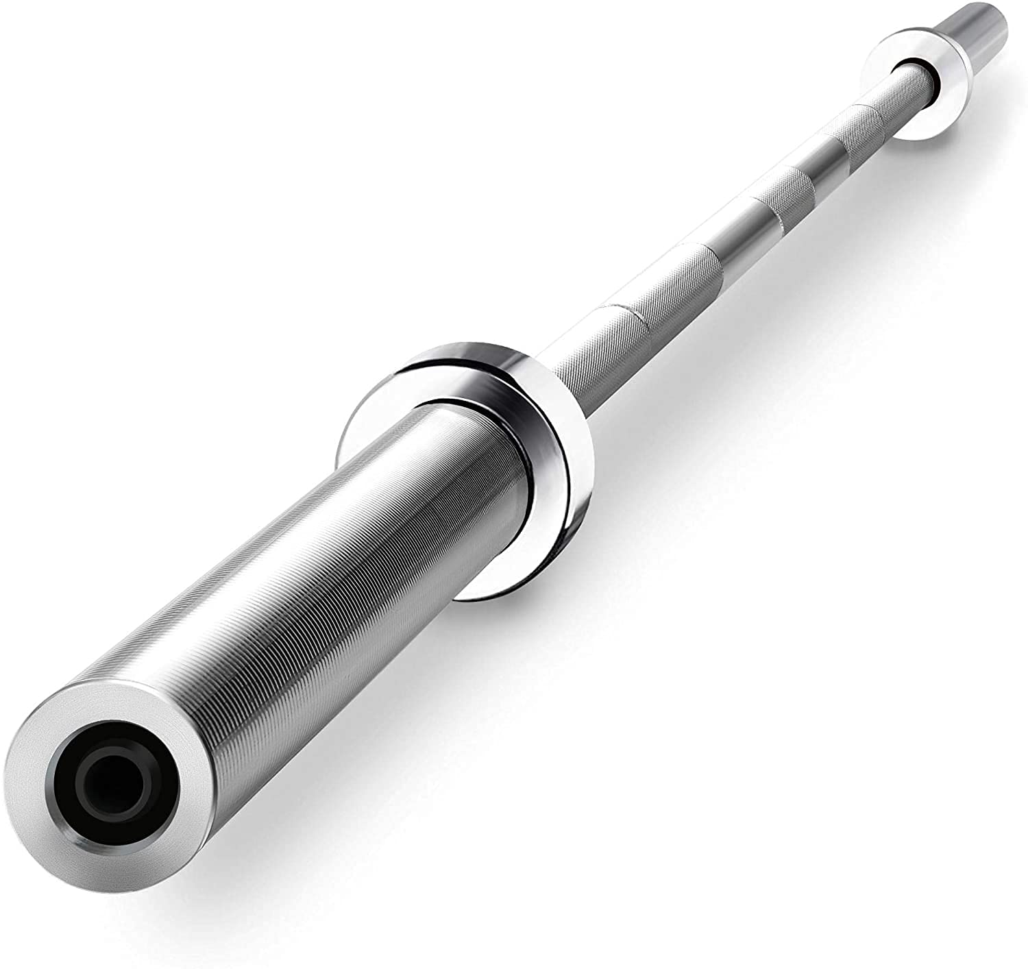7Ft Olympic Barbell Weight Set - Heavy Duty Thick Bar for Bench Press, Deadlifts & Weightlifting | Home Gym & Commercial Fitness Equipment | Perfect for Strength Training & CrossFit Workouts