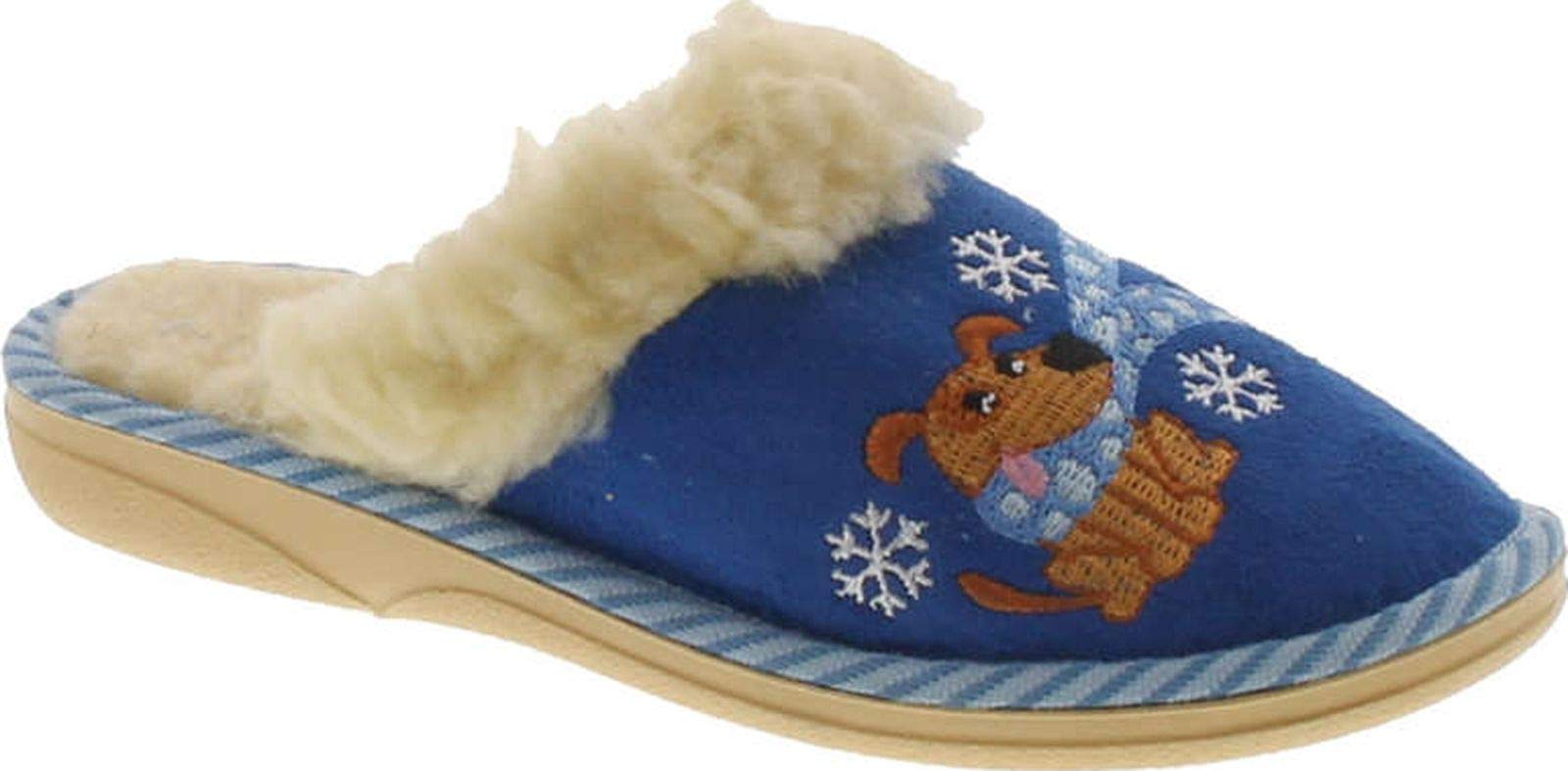 SC Home Collection Kids Warm Fashion Wool Slippers for Indoor & Outdoor Use - Cozy Winter House Shoes for Boys and Girls