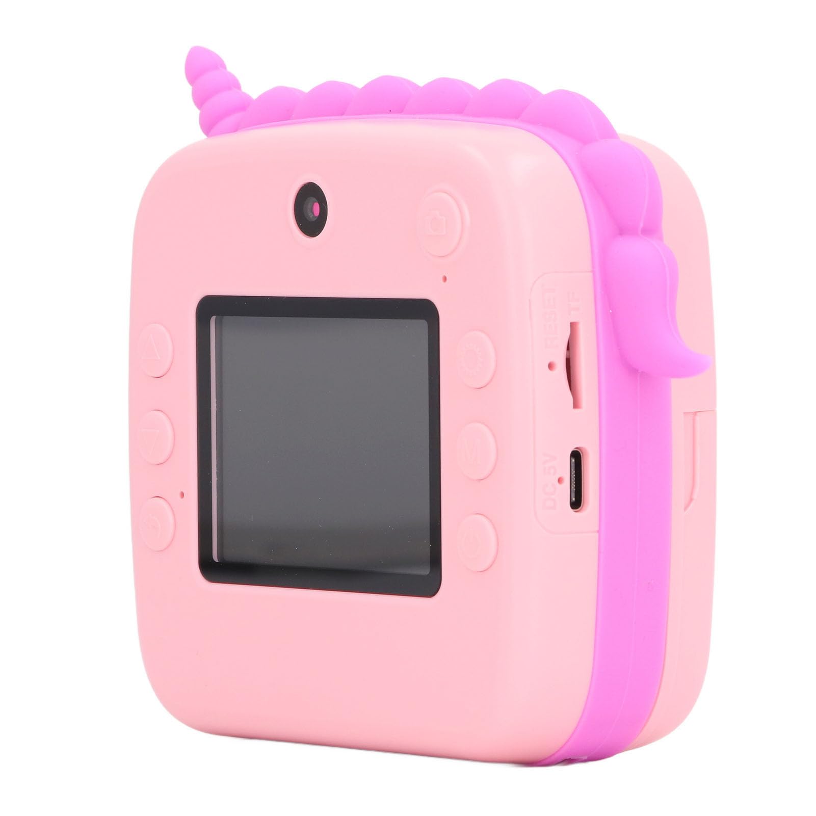 HD Kids Digital Camera Toy - Instant Print Selfie Camera for Toddlers with Clear Shots & Multiple Functions (Pink) | Perfect for Birthday Gifts, Travel Souvenirs & Creative Photography Fun