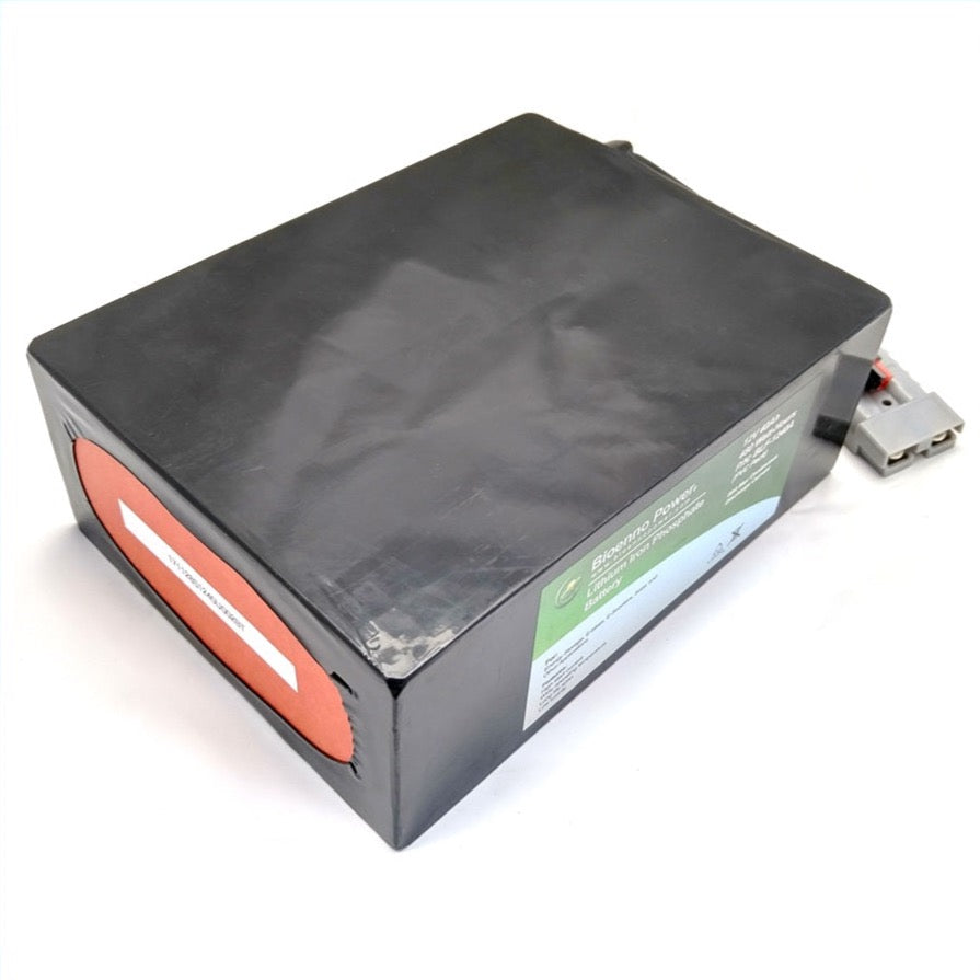 12V 40Ah LiFePO4 Battery - PVC Case, BLF 1240A - Perfect for Solar Power Systems, RVs, Marine Applications & Off-Grid Energy Storage