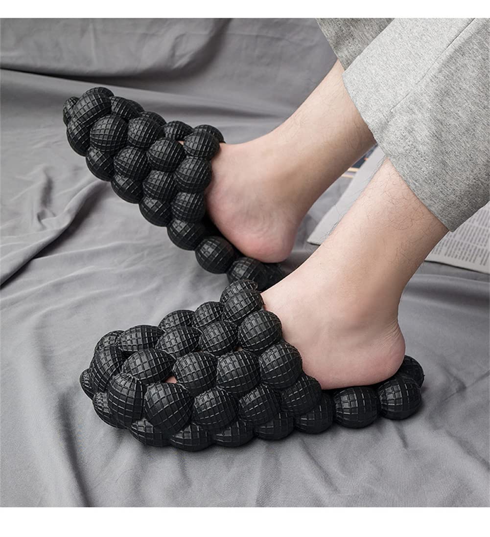 **ZXWFOBEY Women's & Men's Thick Sole Massage Slippers - Soft Foam, Non-Slip, Waterproof Shower Shoes for Home, Spa & Bathroom Comfort**