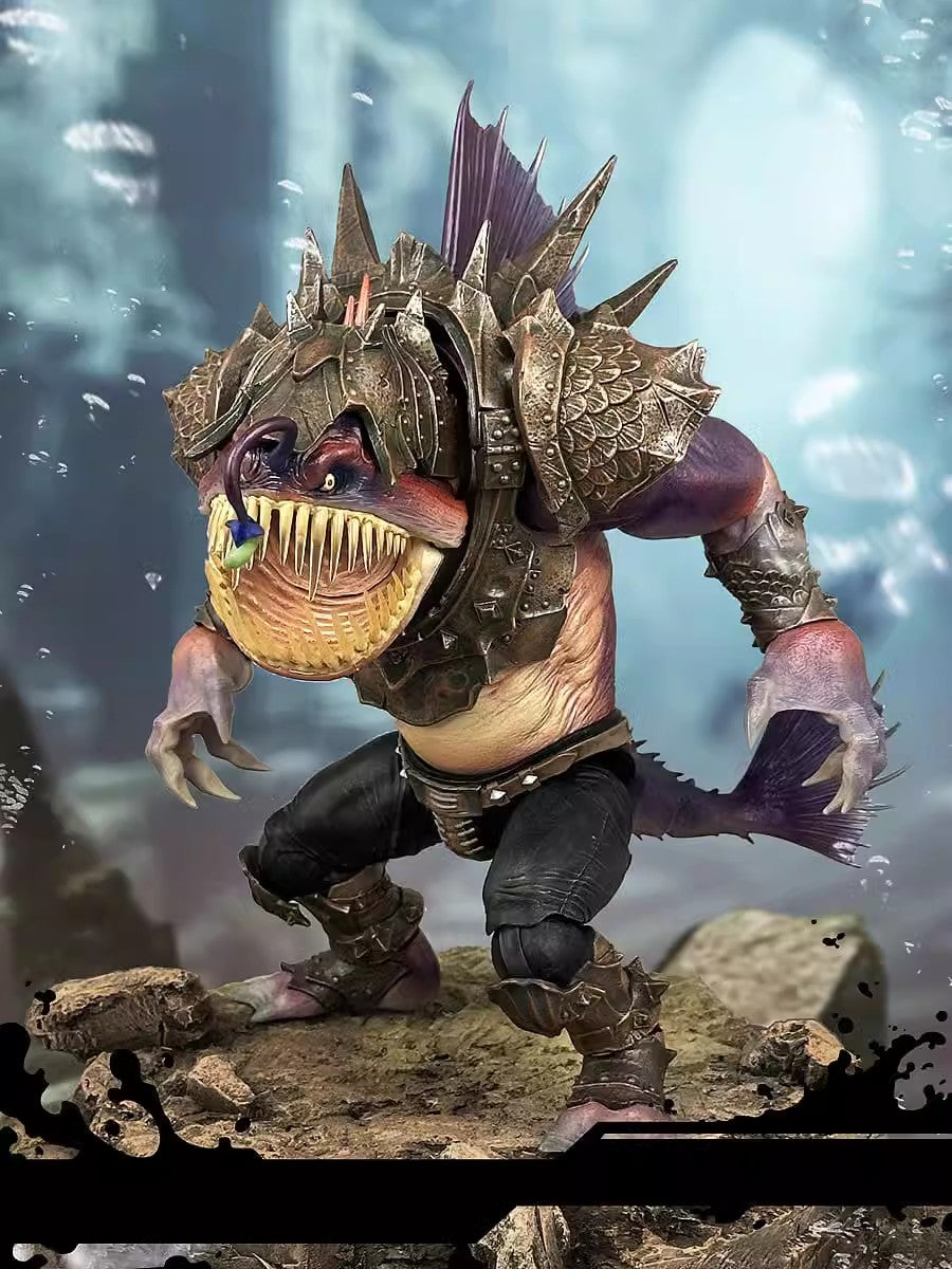 Fury Toys 1/12 Scale 7-inch Action Figure - The Record of the Mountain and Sea Demon God Lantern Fish Collectible Model for Display & Photography | Perfect for Anime Fans & Collectors