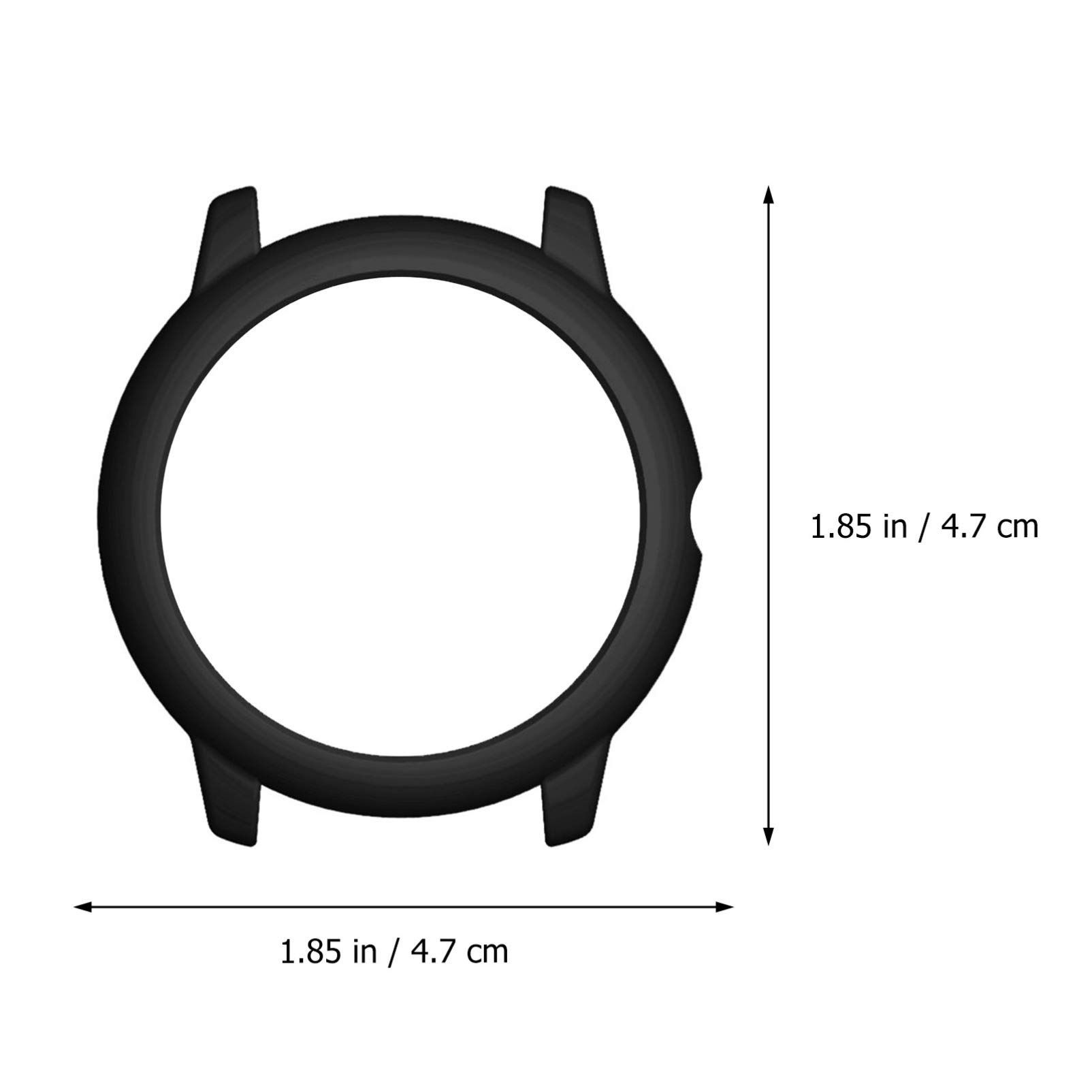 Hemobllo Round Screen Protector Cover for Haylou Solar LS05 Smartwatch - Scratch-Resistant, Anti-Fingerprint, HD Clear Protection | Perfect for Workouts, Outdoor Activities & Daily Use