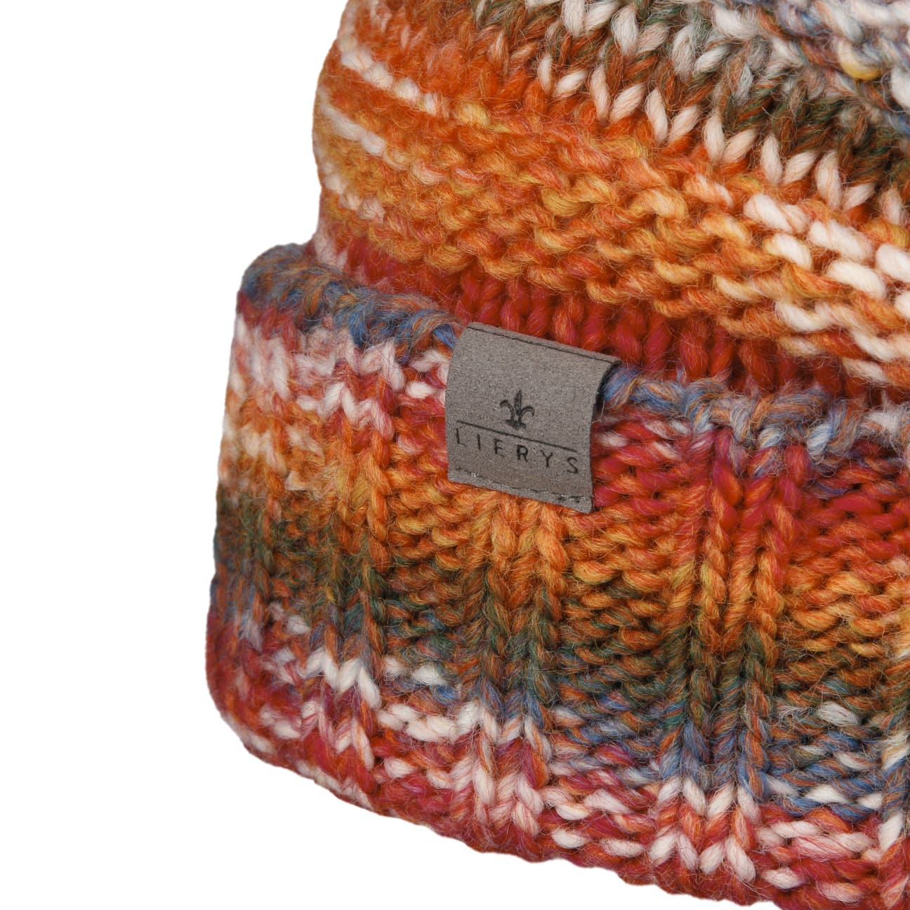 Lierys Bernardo Oversize Knit Hat - Soft Chunky Cable Knit Beanie for Women & Men | Winter Warm Slouchy Hat for Outdoor Activities, Skiing & Casual Wear