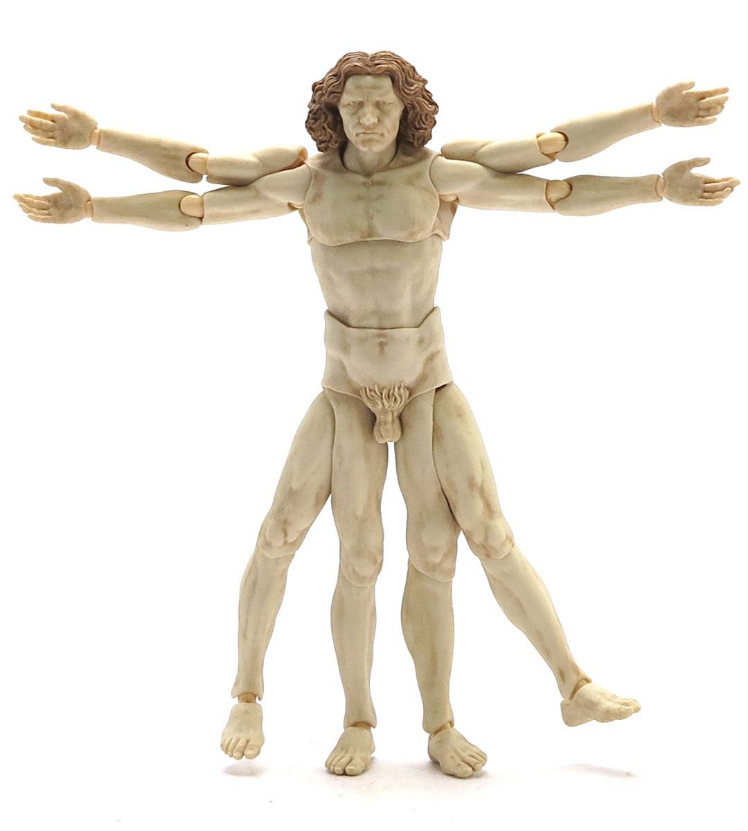 Figma Vitruvian Man Statue - Table Museum Collection - Perfect for Home Office Decor & Art Lovers