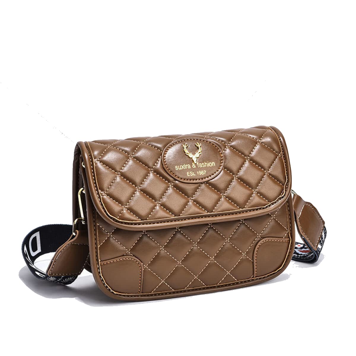 Hanbella Small Crossbody Bags for Women & Girls - Stylish PU Leather Purse Handbag with Wristlet Strap | Perfect for Everyday Use, Shopping, Travel & Parties