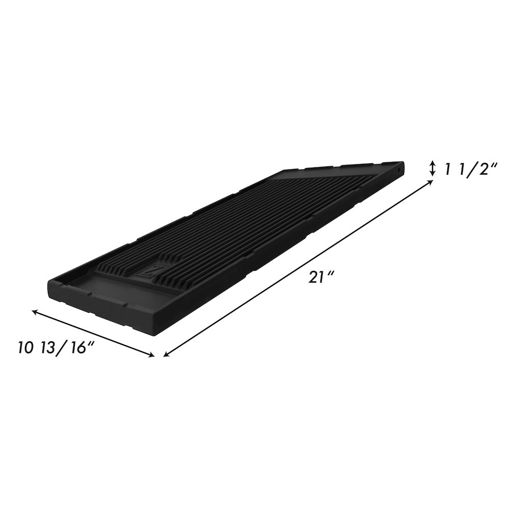 ZLINE 48-Inch Stainless Steel Gas Rangetop with 7 Burners, Porcelain Cooktop & Built-In Griddle - Professional Grade for Home Kitchens, Restaurants & Culinary Enthusiasts