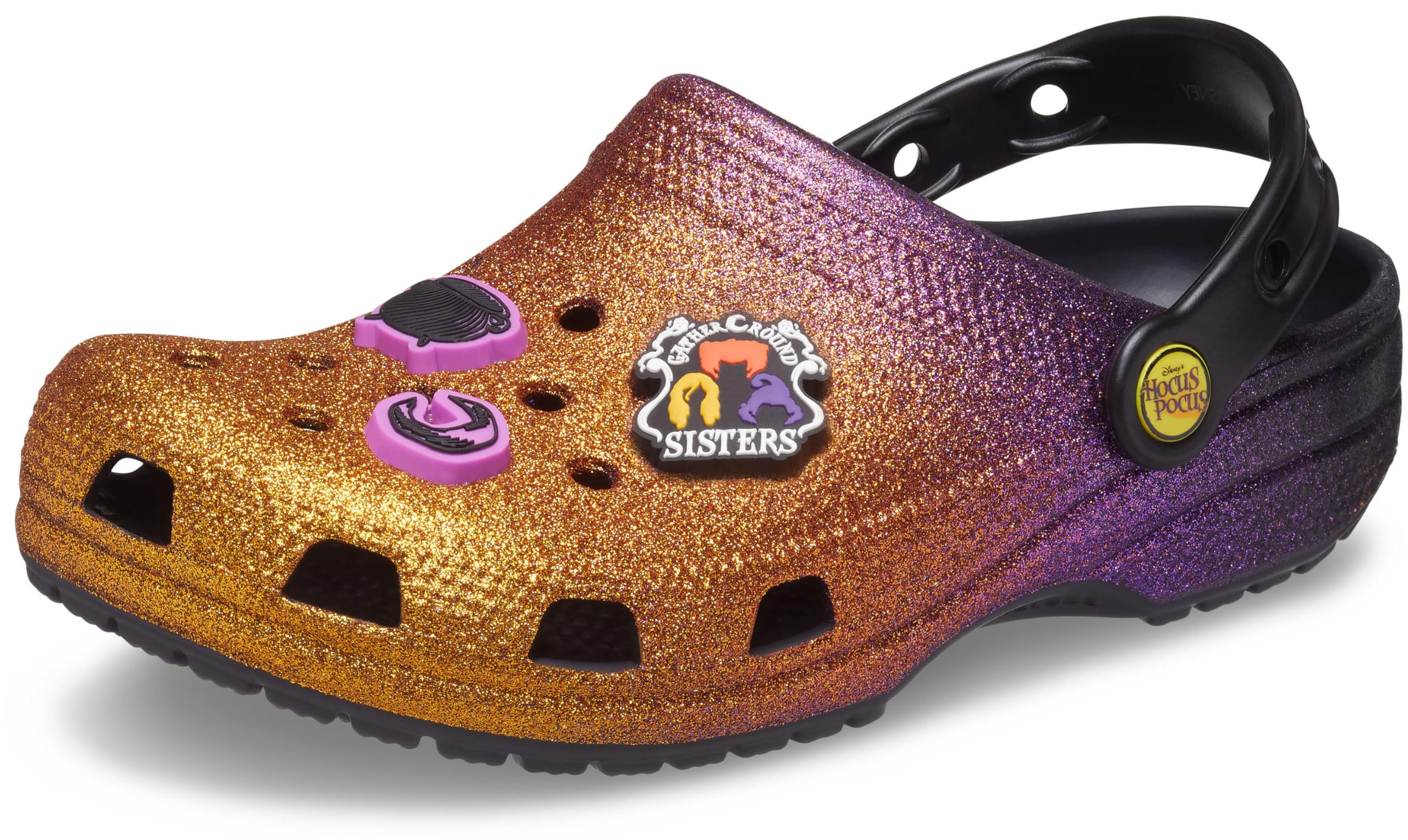 Crocs Unisex Classic Disney Hocus Pocus Clogs for Adults - Comfortable Slip-On Shoes for Men & Women - Perfect for Halloween Costumes, Cosplay, and Casual Wear