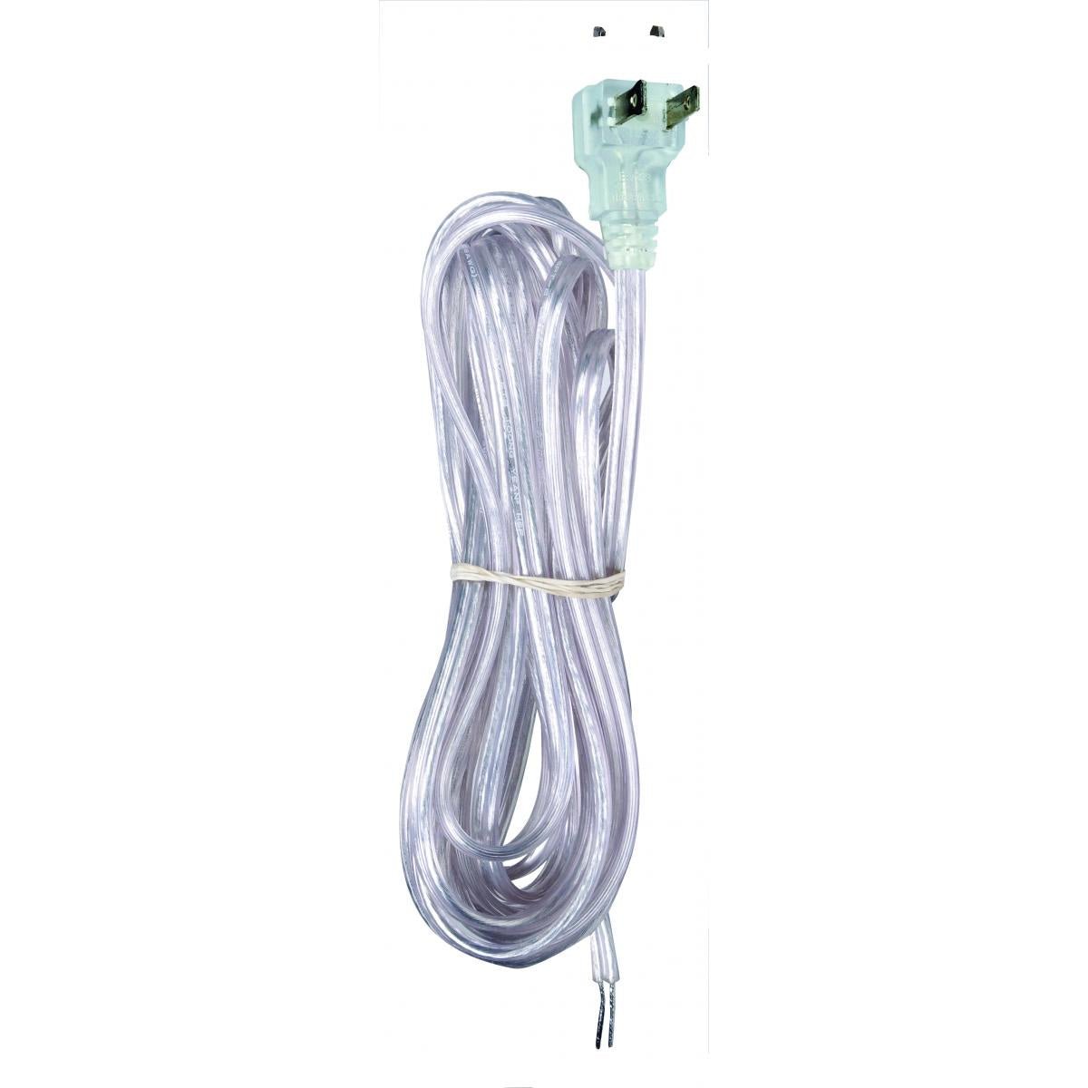 15Ft 18/2 SPT-2 105°C Silver Plated Copper Wire - Perfect for DIY Electronics, Home Appliances, and Electrical Projects