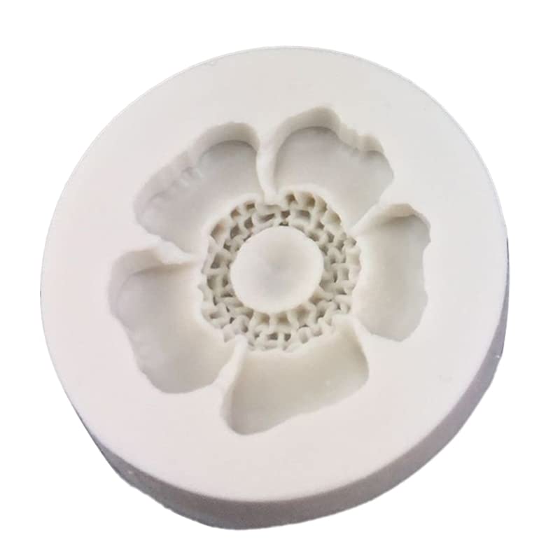 Premium Silicone 3D Chocolate Molds - Flower Shaped Cake Molds for Mousse, Fondant & Baking | Reusable Non-Stick Dessert Molds | Perfect Gift for Bakers & Home Chefs | Ideal for Birthday Cakes, Wedding Desserts & DIY Chocolate Making