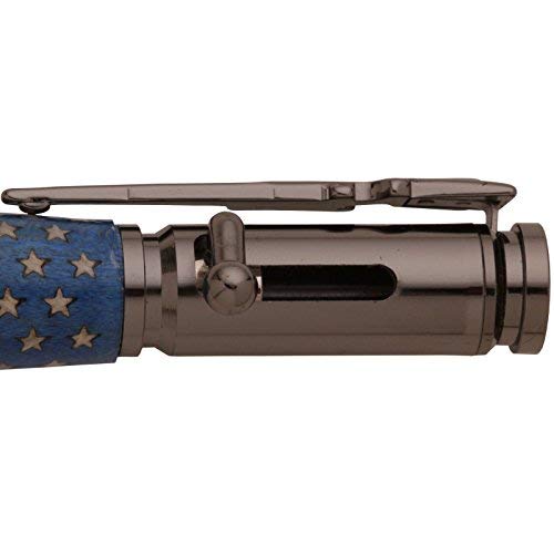 Penn State Industries PKCP8020 Bolt Action 30 Cal Ballpoint Pen Kit - Gun Metal Finish - Woodturning Project (5-Pack) - Perfect for DIY Woodworking, Unique Gifts & Office Writing Accessories