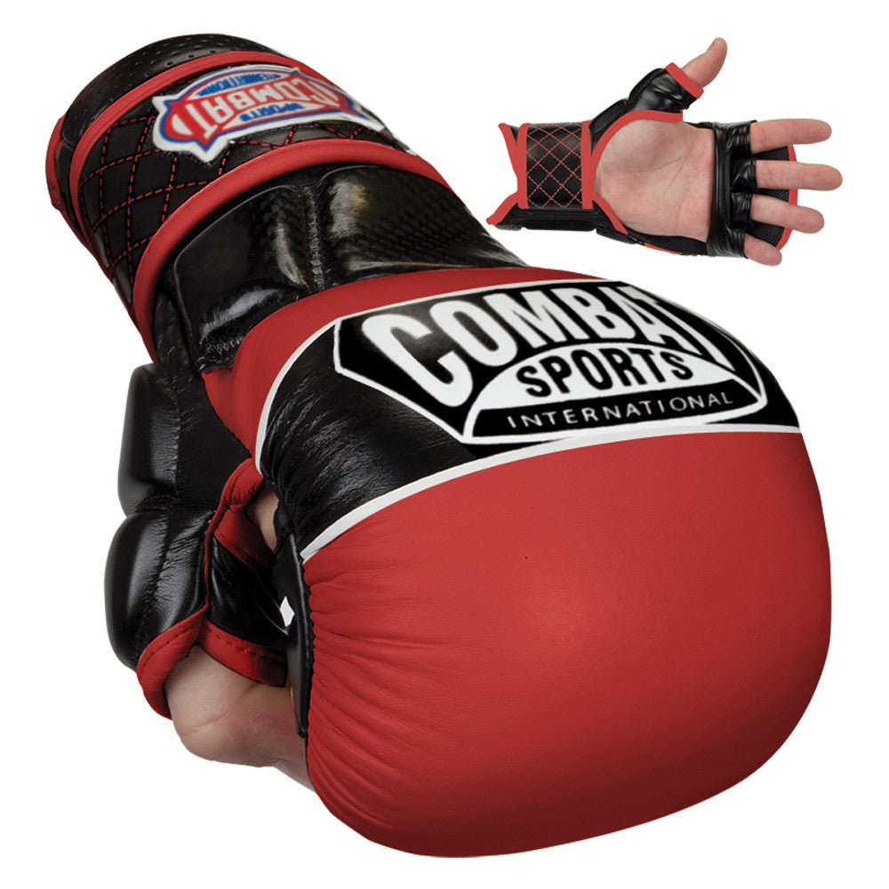 Combat Sports Max Strike Safety Training MMA Gloves - Premium Sparring Gloves for MMA, Boxing & Kickboxing - Ideal for Training, Competition & Fitness Workouts