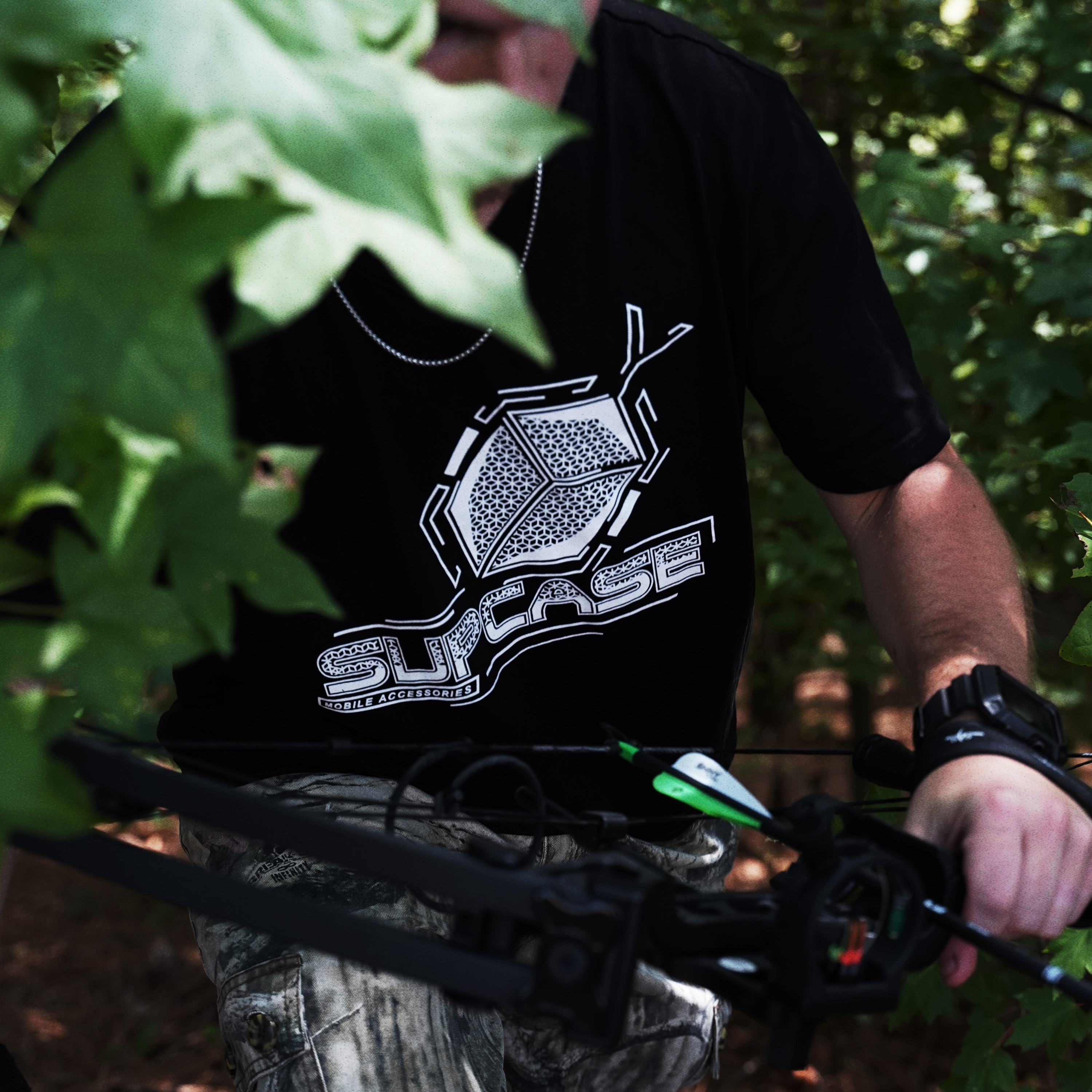 Official Limited Edition SUPCASE Fitted Crew Neck T-Shirt - Premium Cotton Men's Graphic Tee for Casual Wear, Street Style & Everyday Outfits
