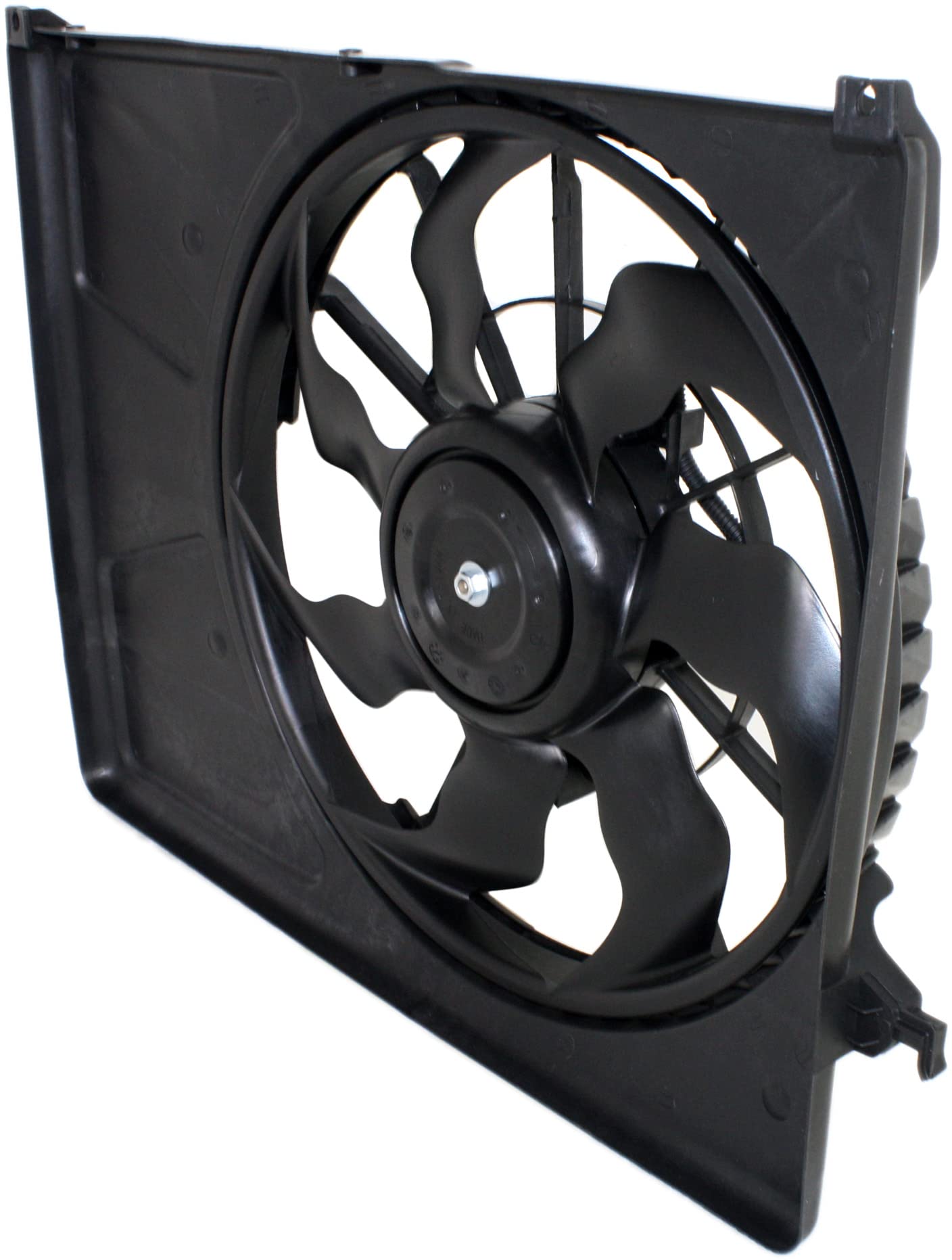 Go-Parts - Replacement Radiator Fan Assembly for 2006-2008 Hyundai Sonata 3.3L V6 Engine - Perfect Cooling Solution for Summer Driving & AC Performance