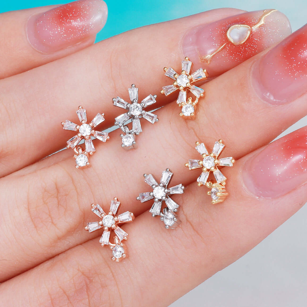 20G Surgical Steel Star Tragus Stud Earrings for Women - Hypoallergenic Body Jewelry for Cartilage, Helix, or Tragus Piercing - Perfect for Everyday Wear, Parties, and Gifts | EGD0530